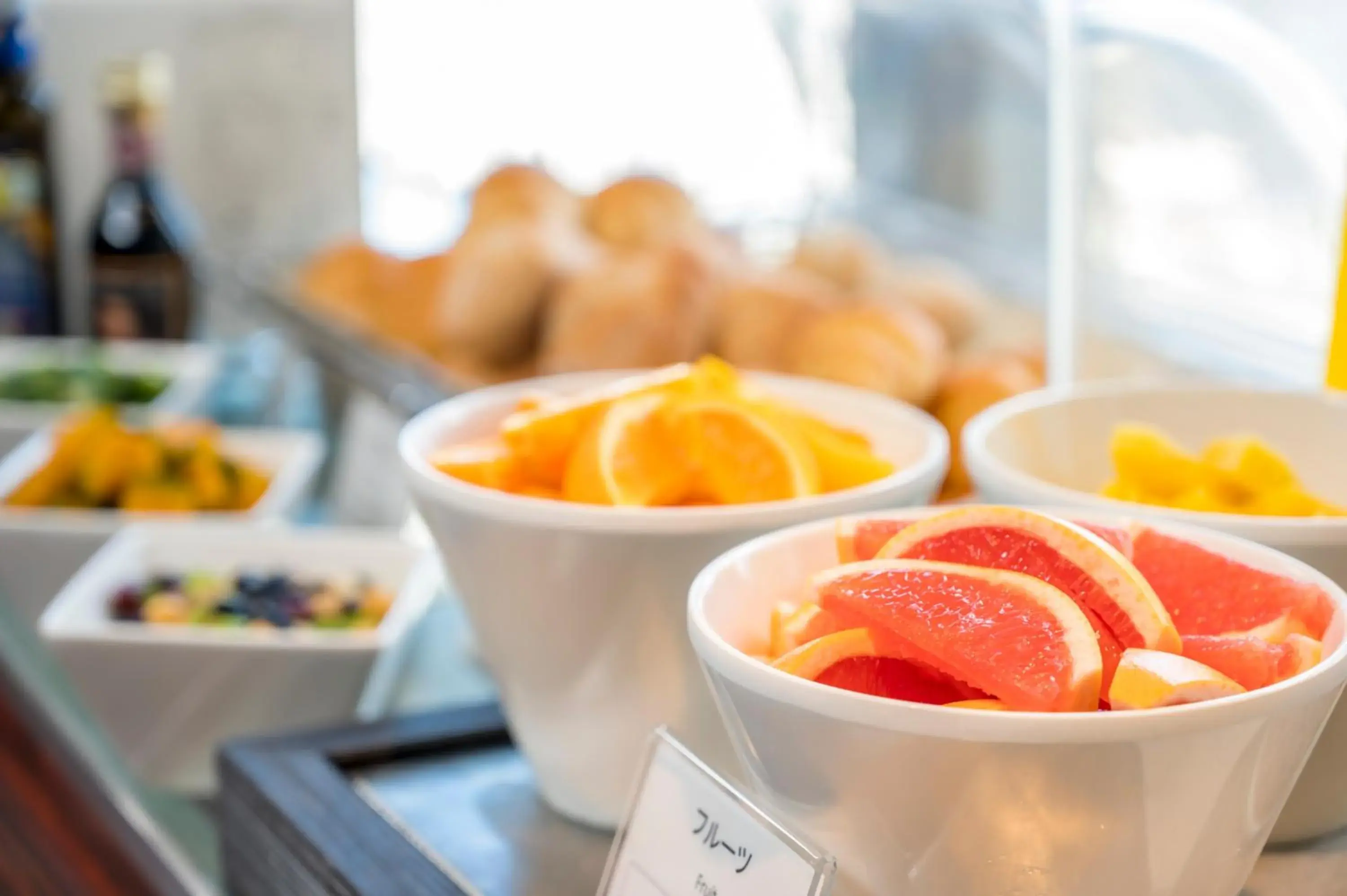 Buffet breakfast in Nishitetsu Inn Fukuoka Buffet breakfast in Nishitetsu Inn Fukuoka