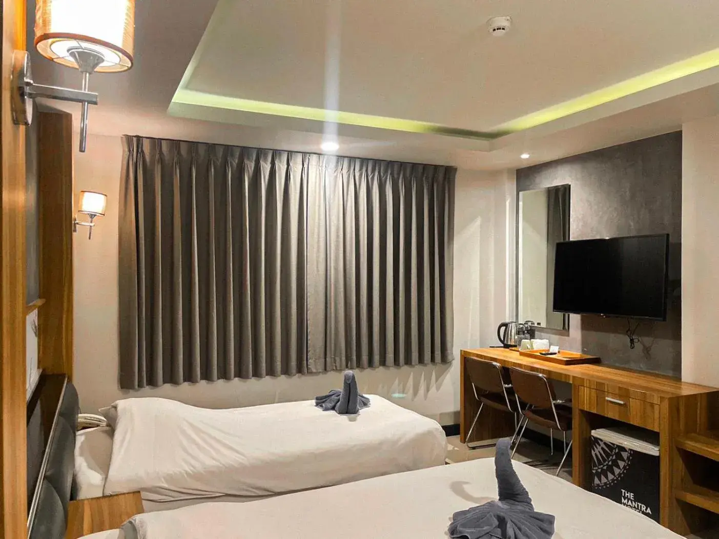 Bed in The Mantra Hotel Kata Noi Bed in The Mantra Hotel Kata Noi