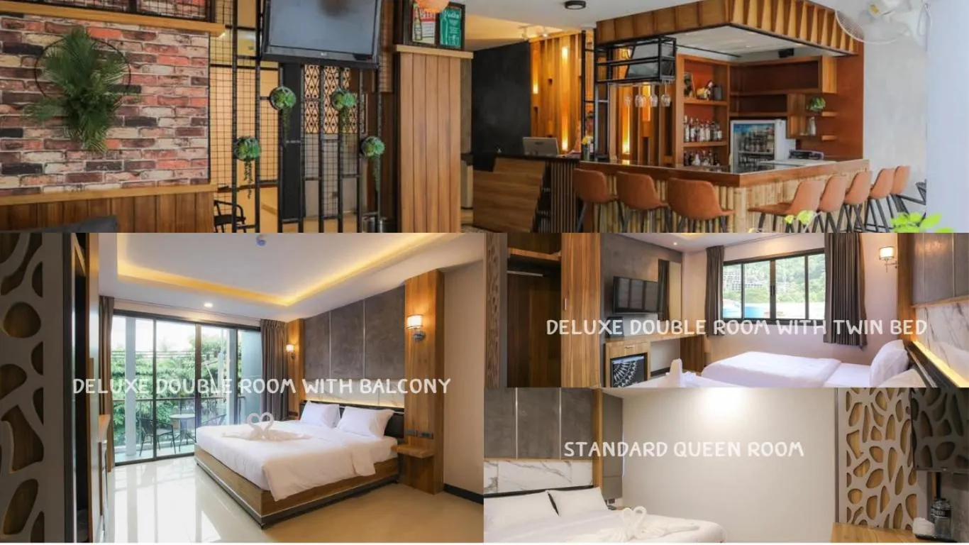 Deluxe Twin Room in The Mantra Hotel Kata Noi