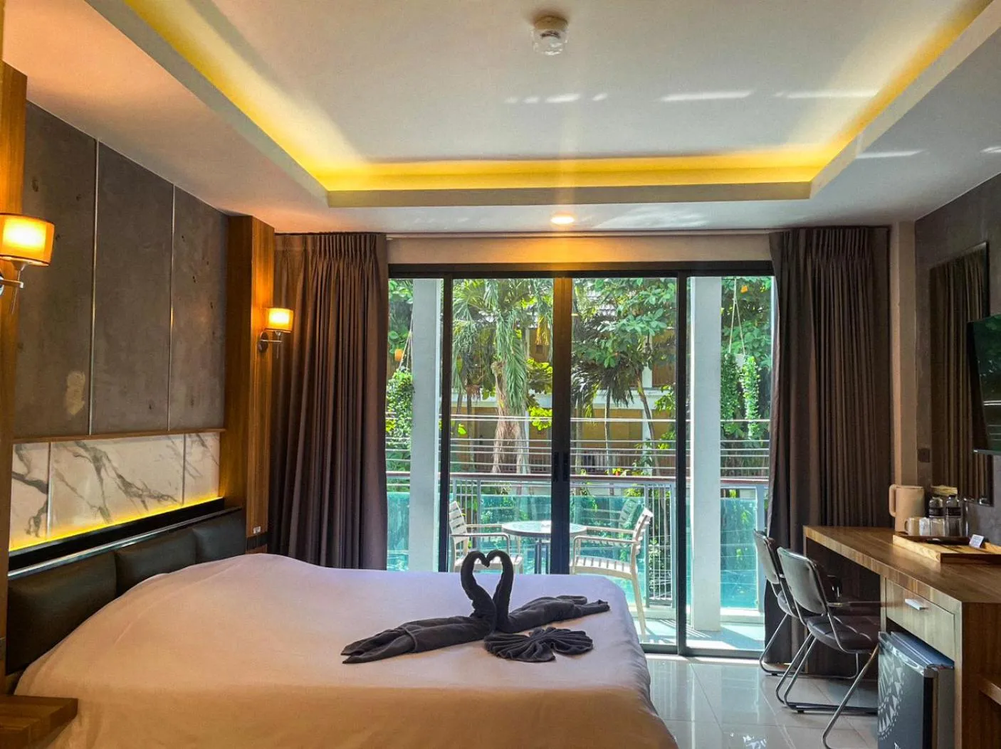 Photo of the whole room, Bed in The Mantra Hotel Kata Noi