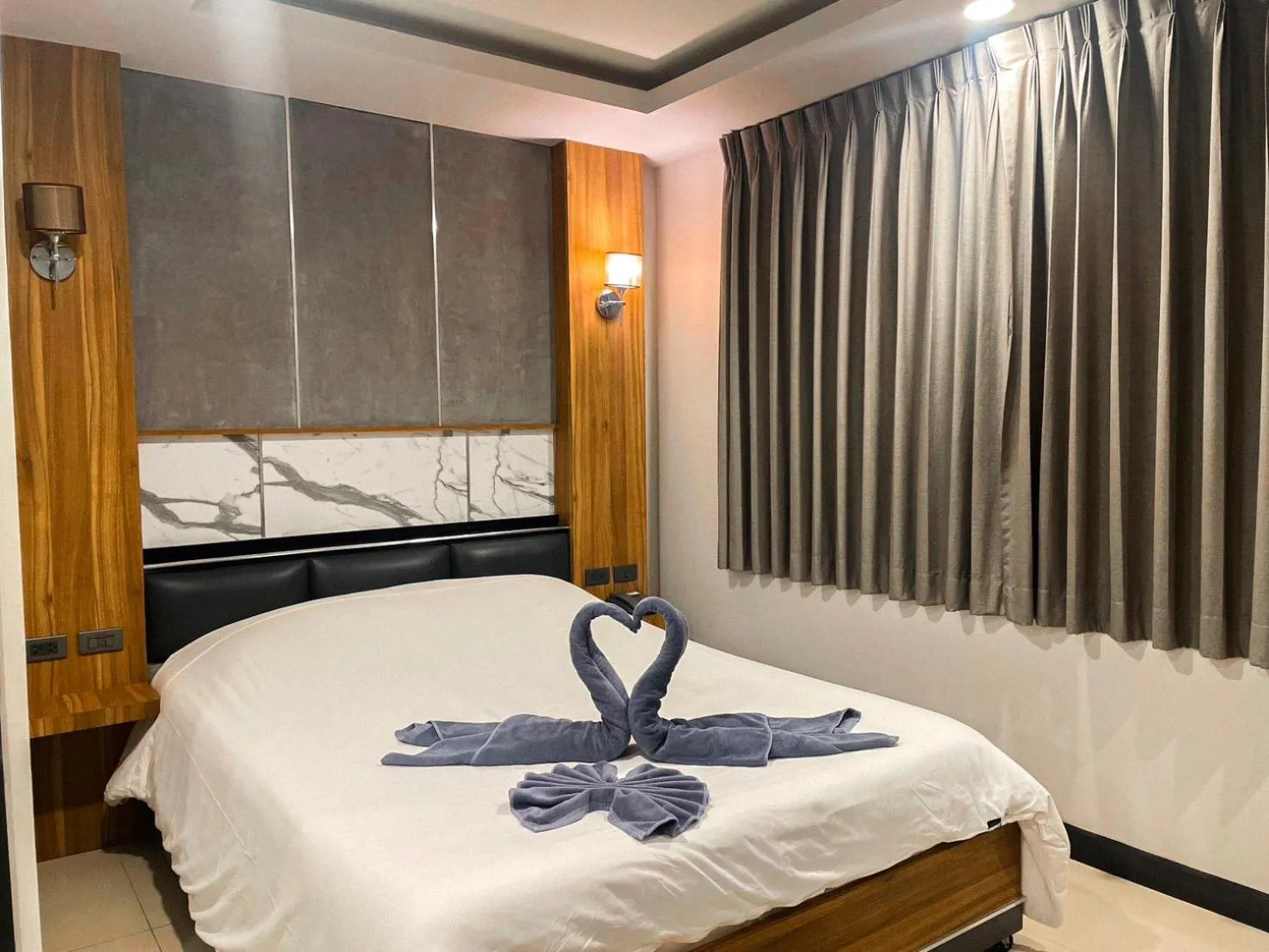 Bedroom, Bed in The Mantra Hotel Kata Noi