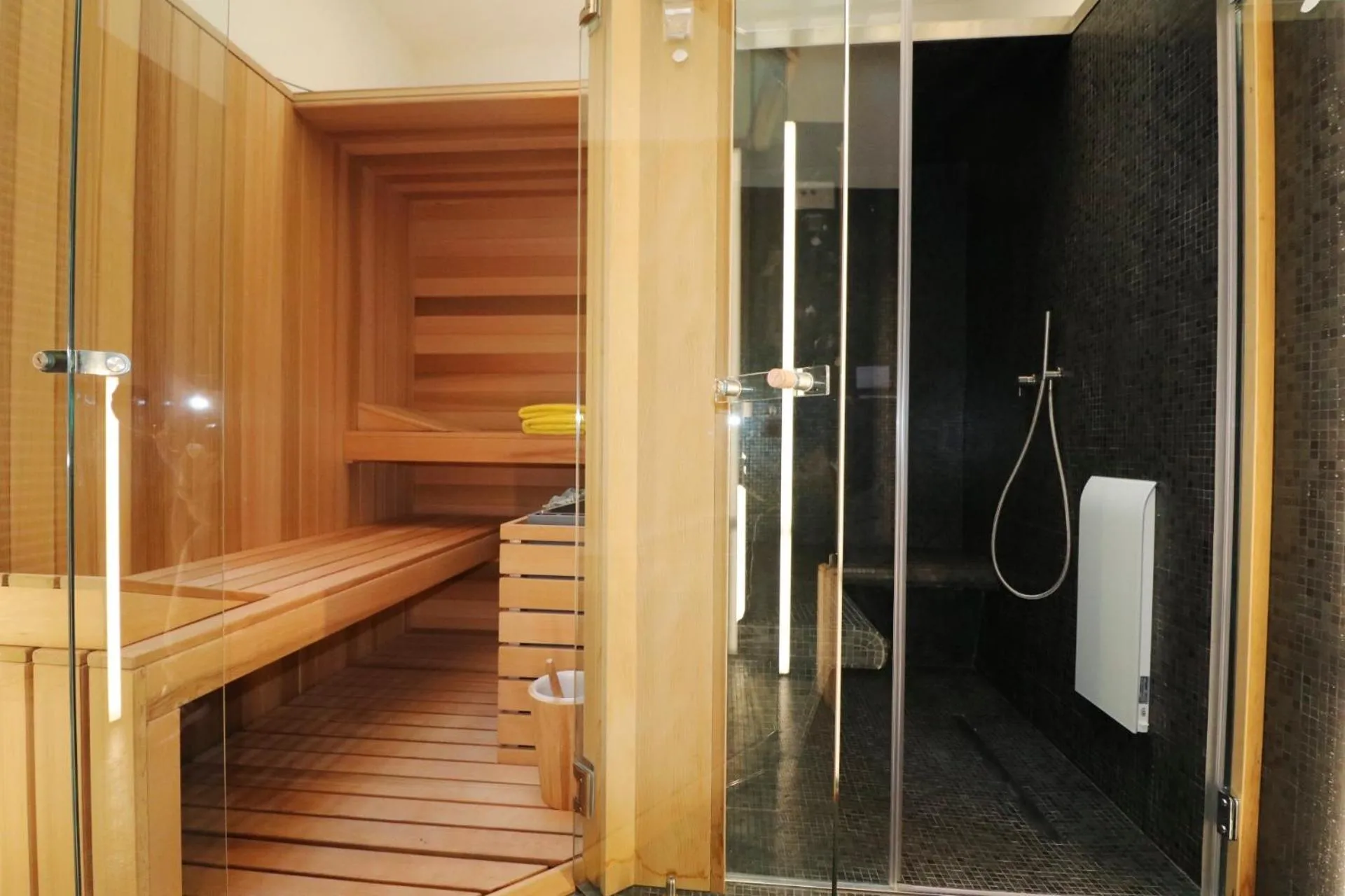 Sauna in Castelli Delux