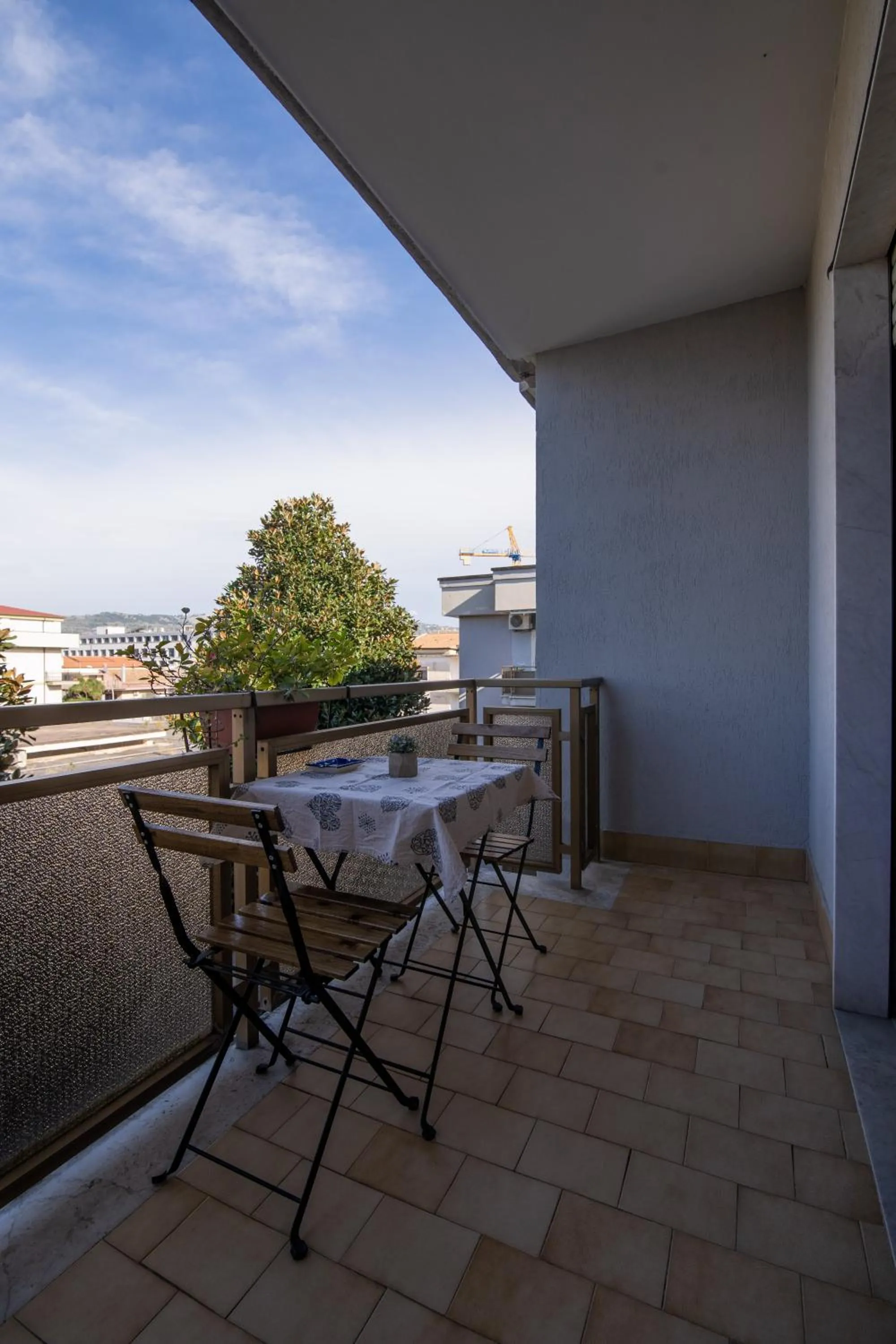 Balcony/Terrace in B&B A casa di Amici
