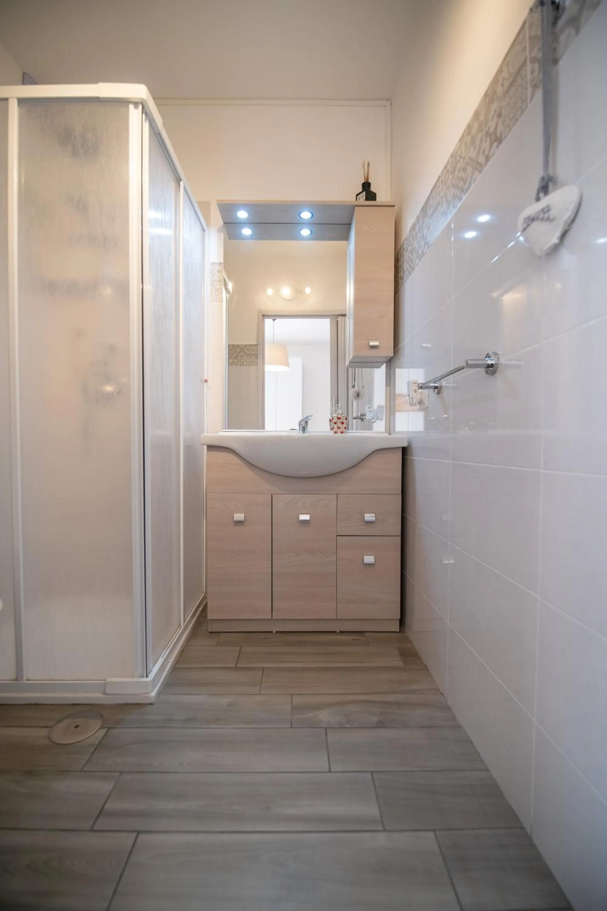 Bathroom in B&B A casa di Amici