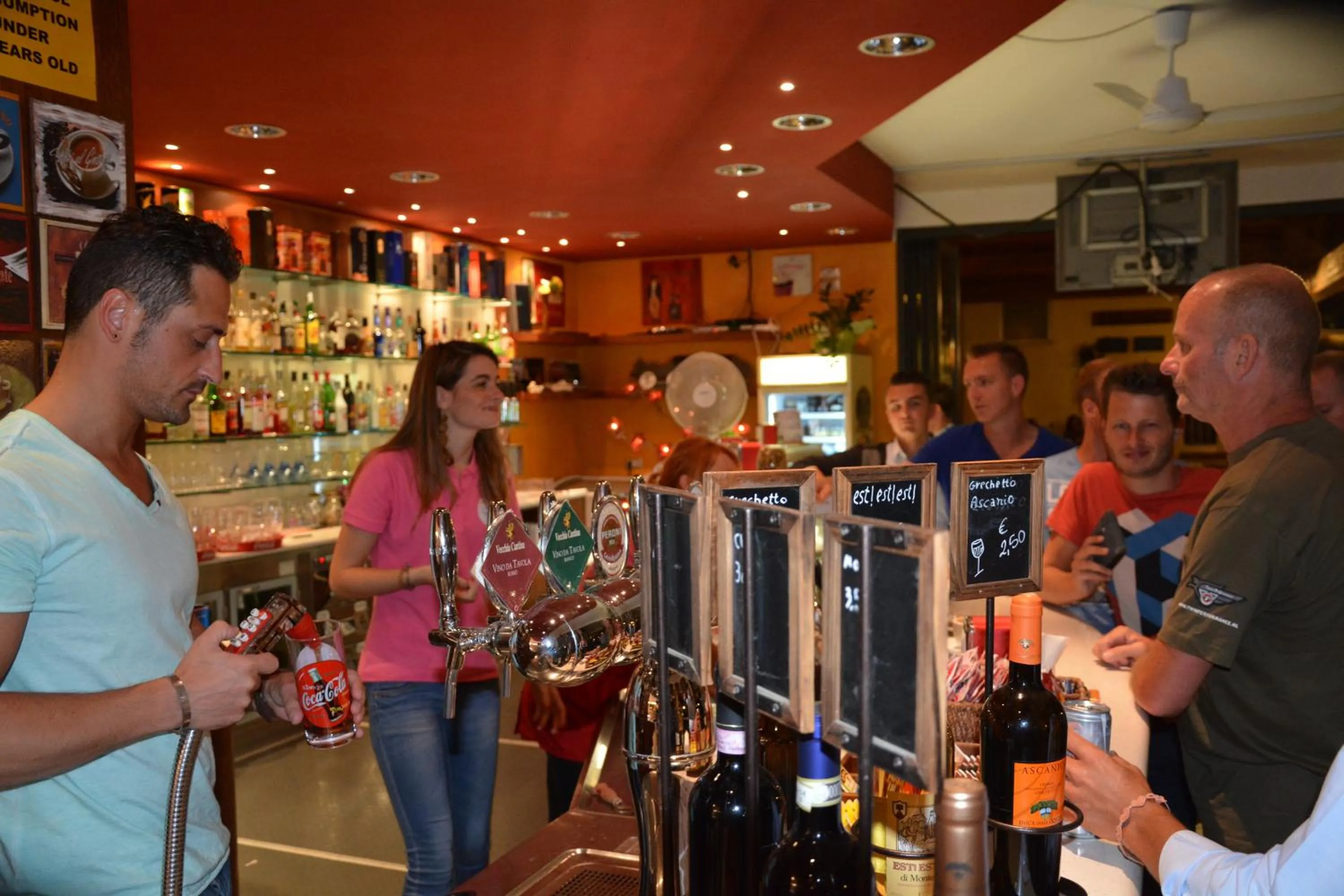Lounge or bar in Badiaccia Village Camping