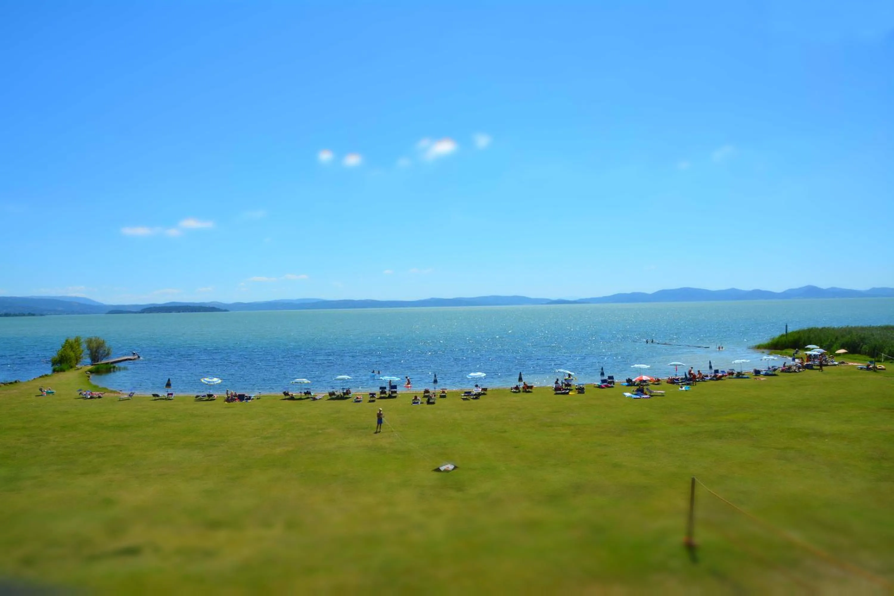 Garden in Badiaccia Village Camping