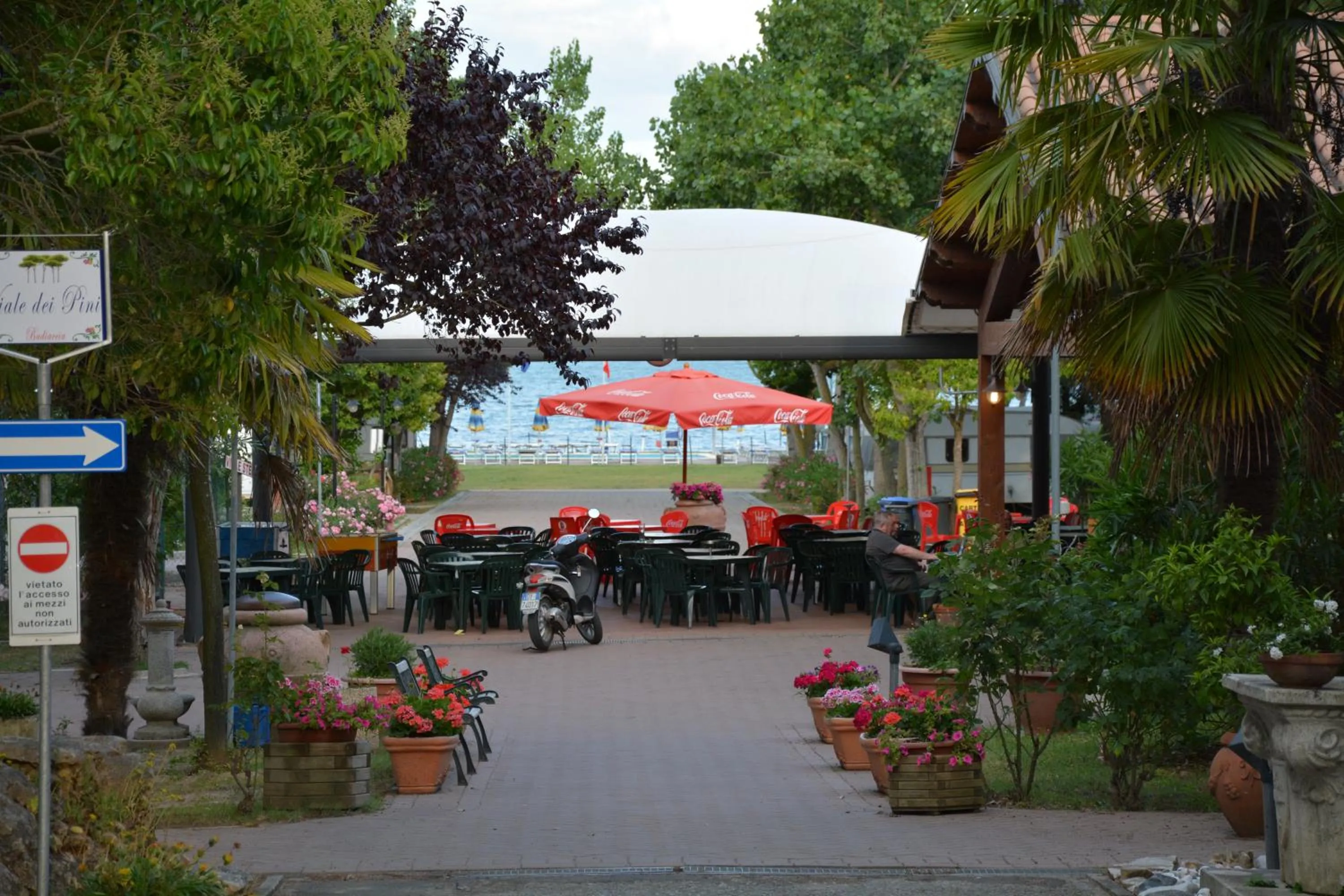 Balcony/Terrace in Badiaccia Village Camping