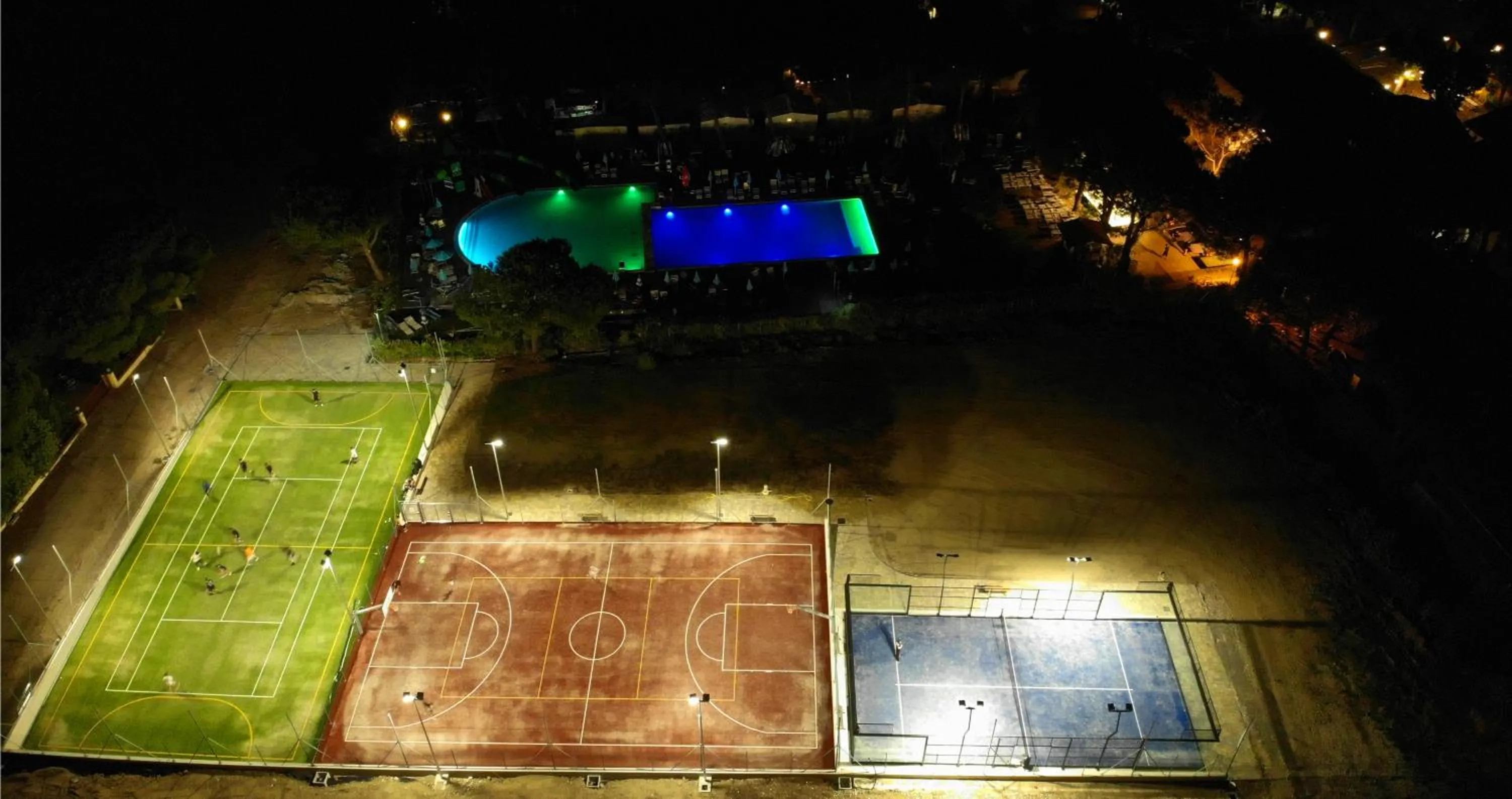 Swimming pool in Badiaccia Village Camping