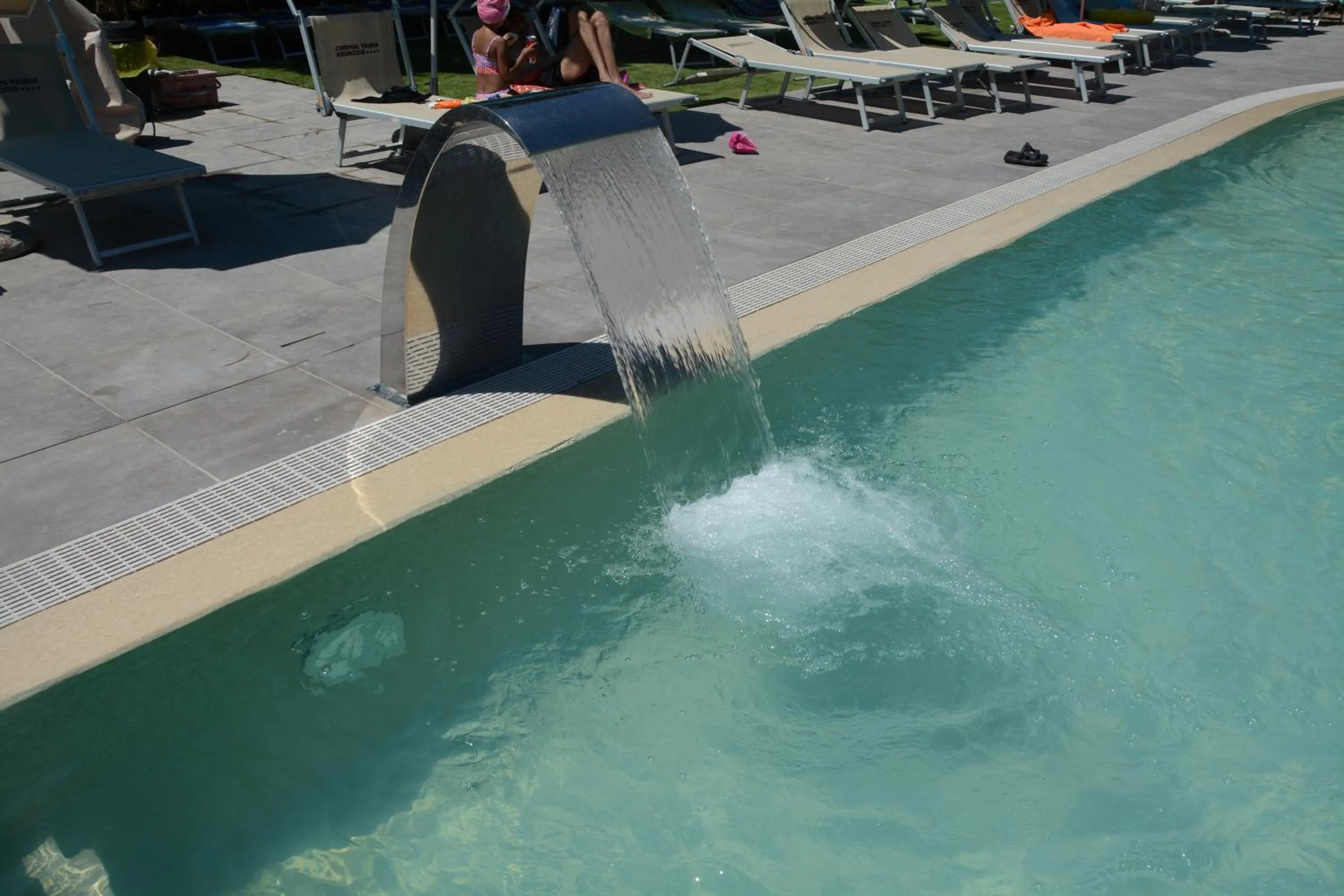 Hot Tub in Badiaccia Village Camping