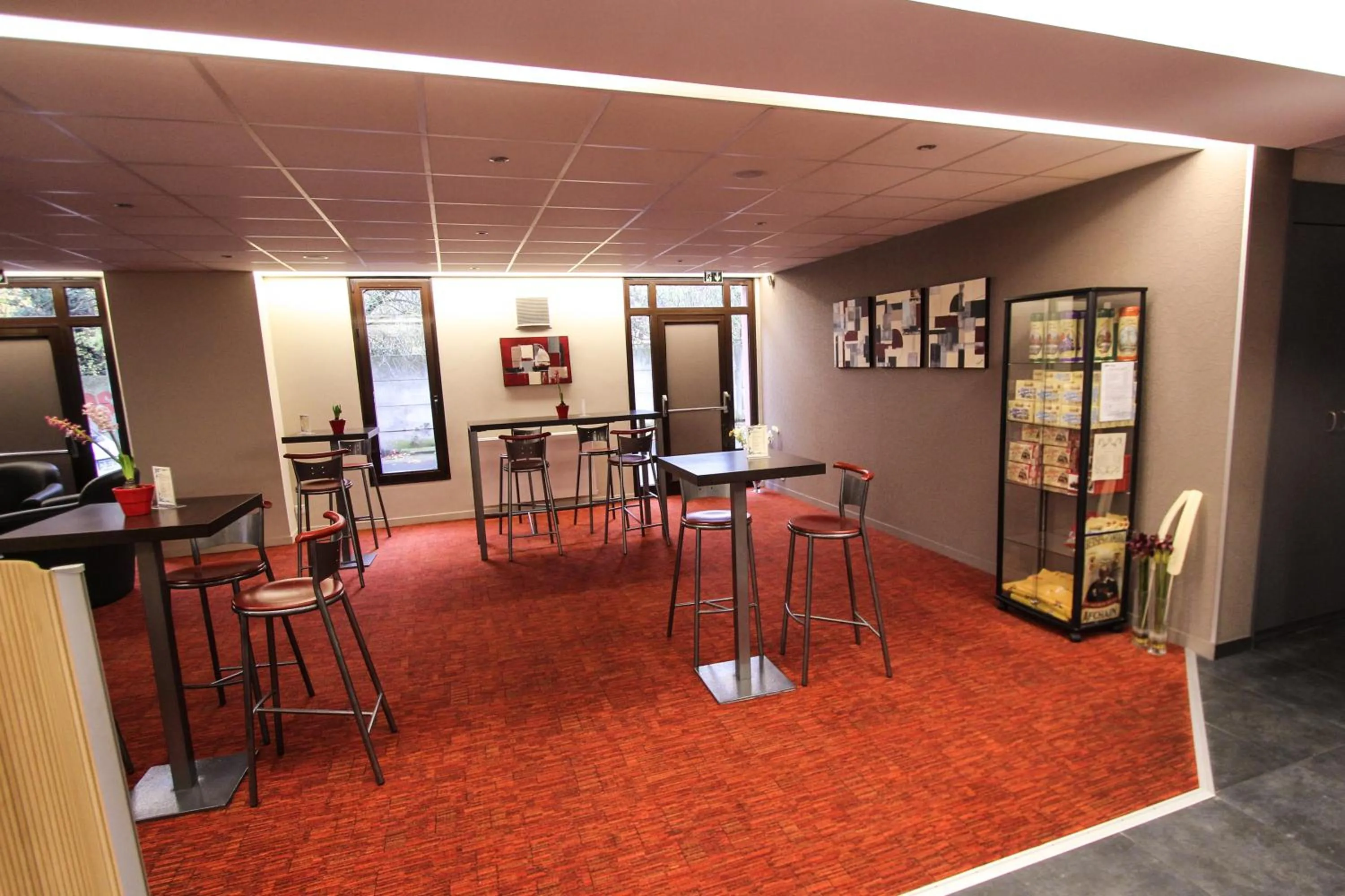 Seating area in Hotel Bollaert