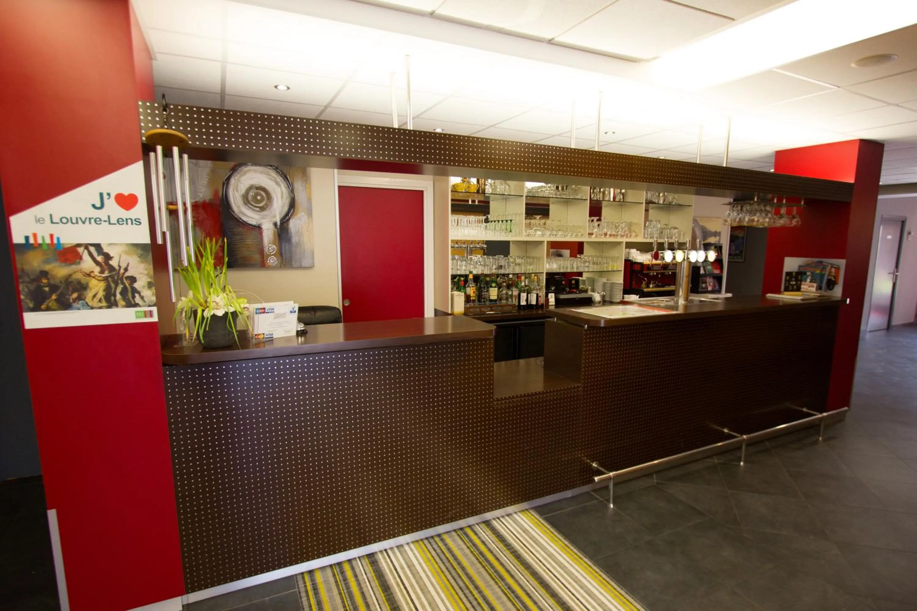 Lobby or reception in Hotel Bollaert