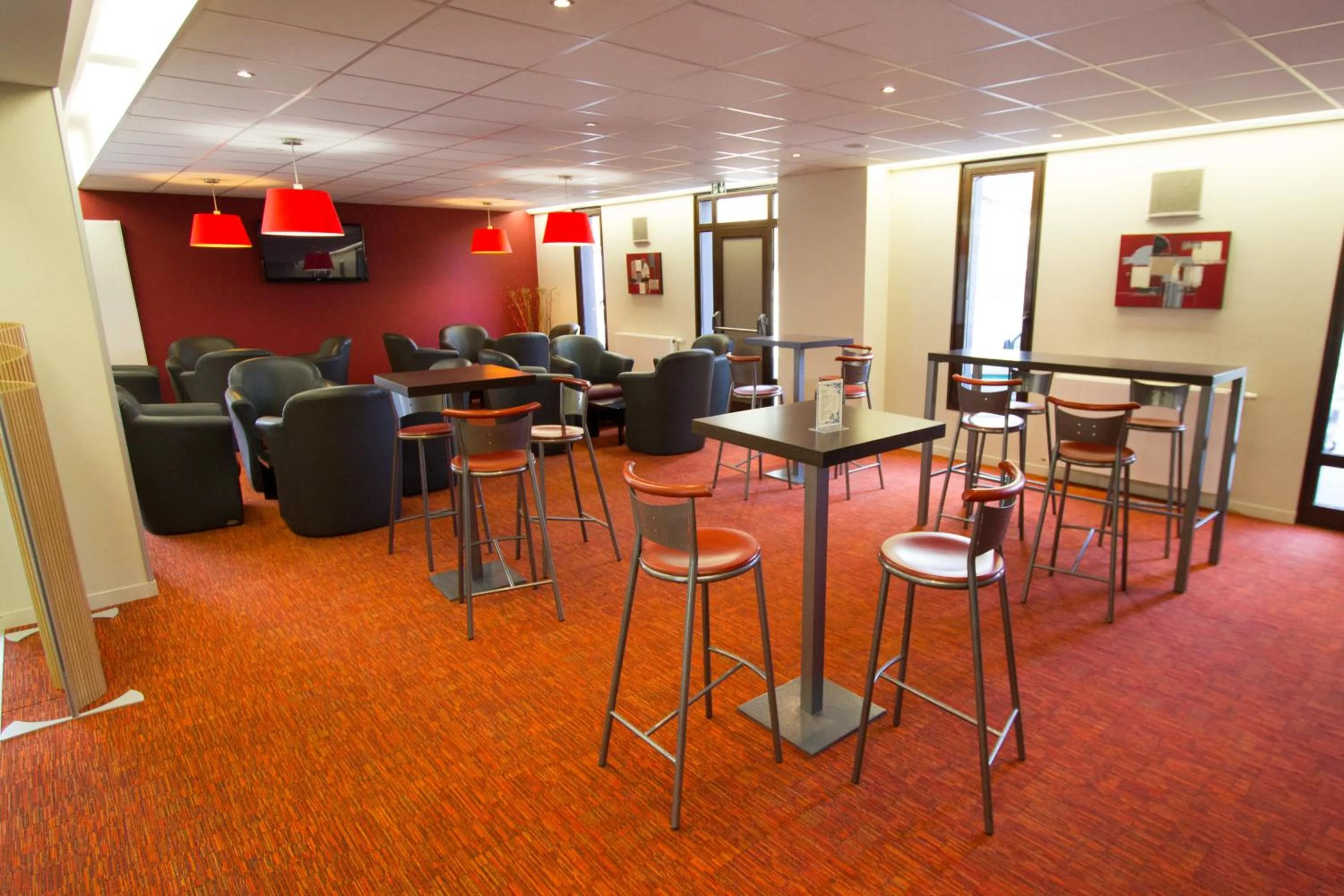 Lounge or bar in Hotel Bollaert