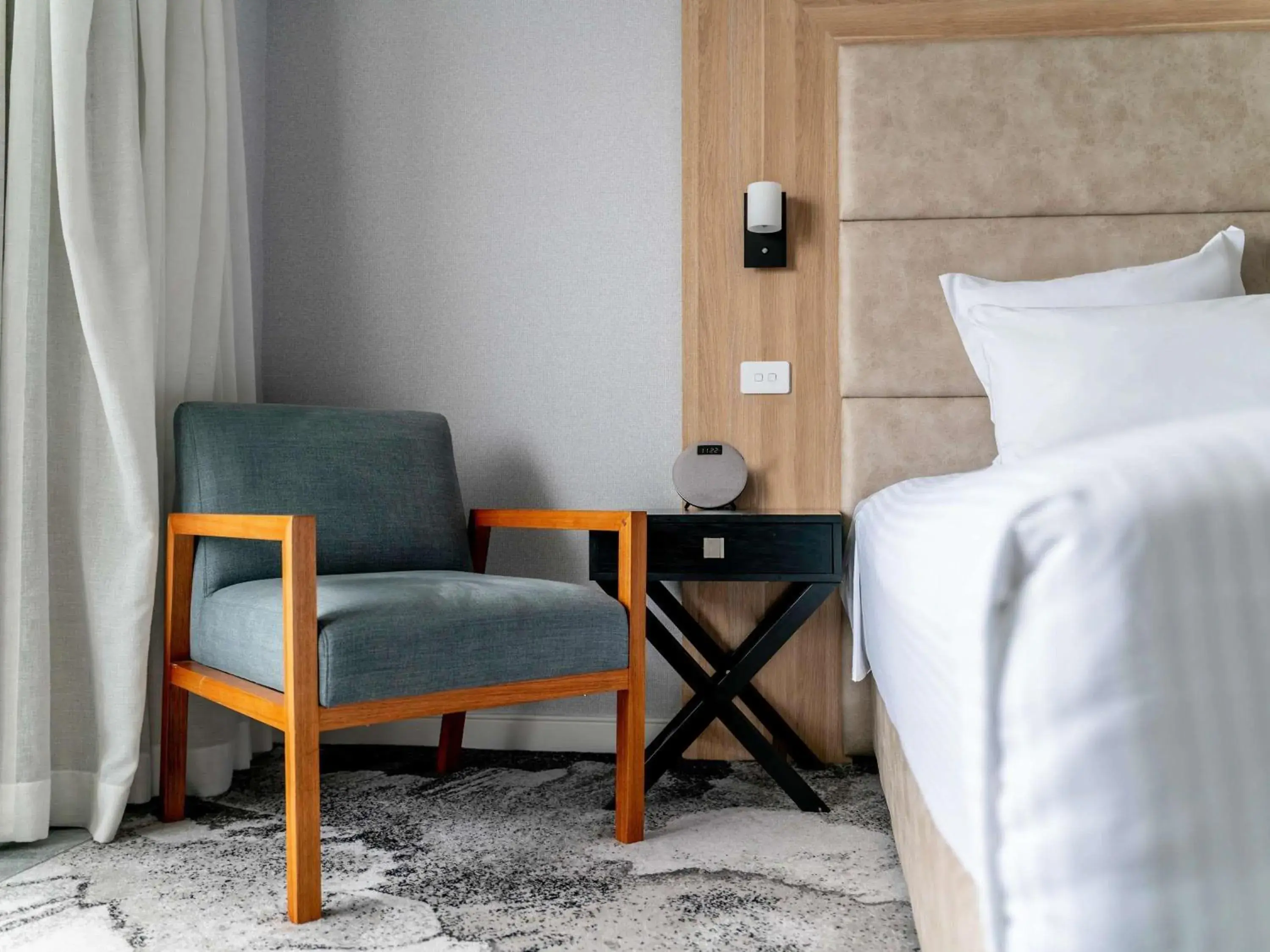 Bedroom, Bed in The Brighton Hotel Sydney - Mgallery Collection Bedroom, Bed in The Brighton Hotel Sydney - Mgallery Collection