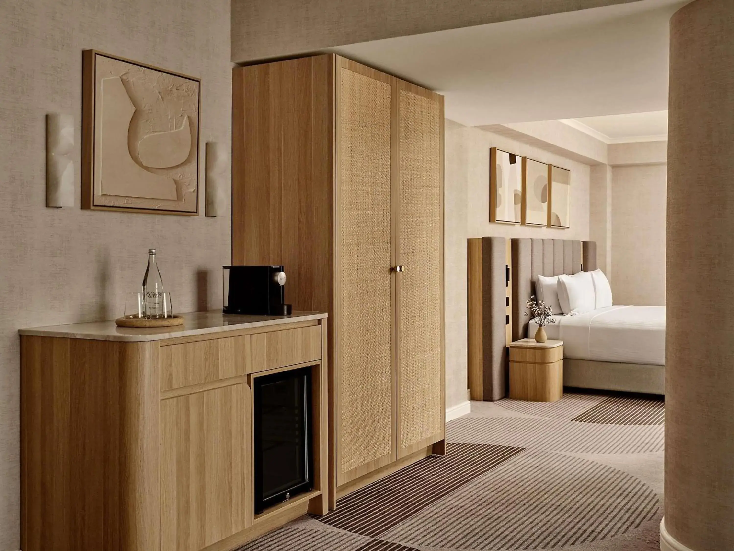 Bedroom, Bed in The Brighton Hotel Sydney - Mgallery Collection Bedroom, Bed in The Brighton Hotel Sydney - Mgallery Collection