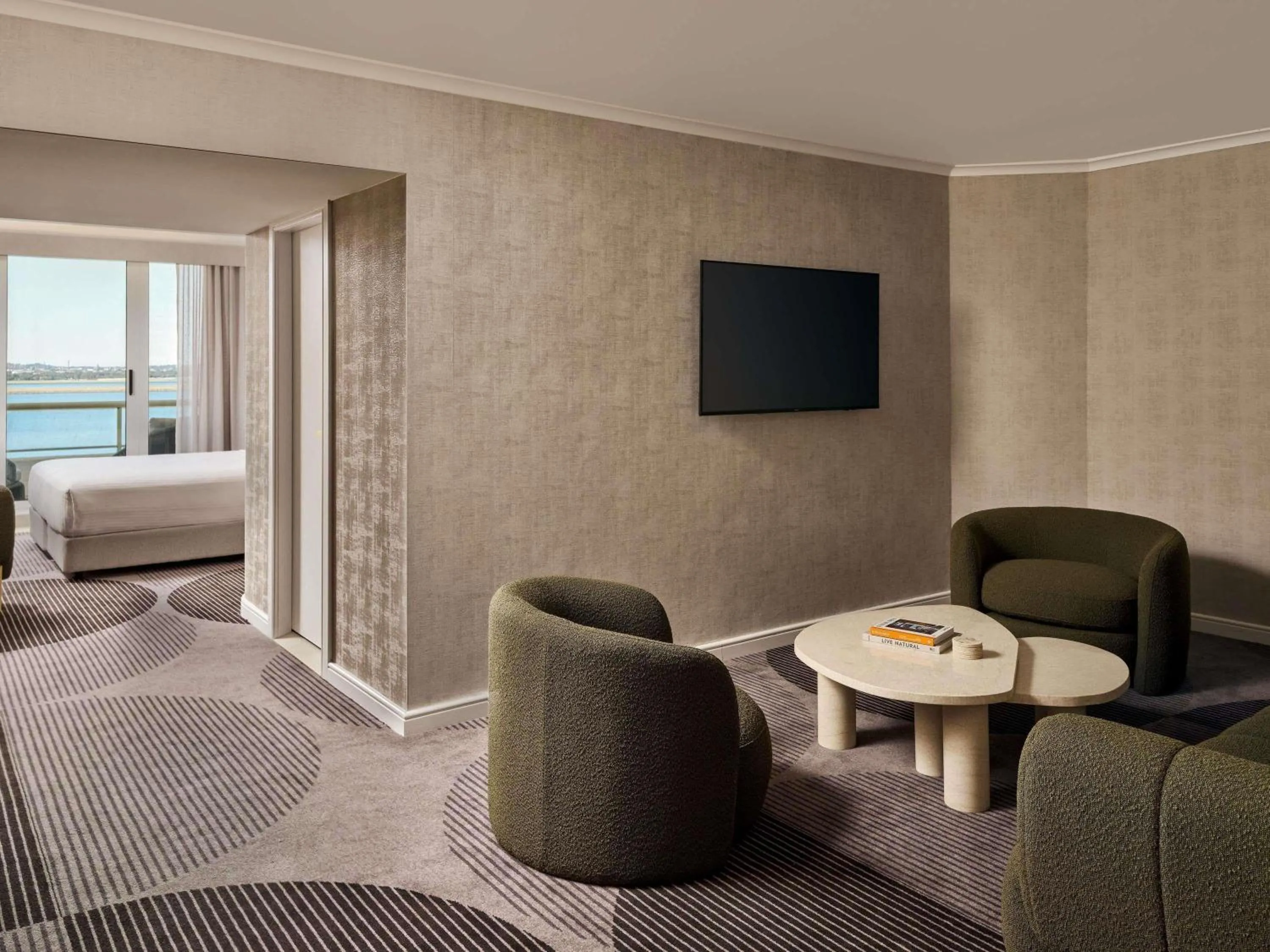 Bedroom, Bed in The Brighton Hotel Sydney - Mgallery Collection