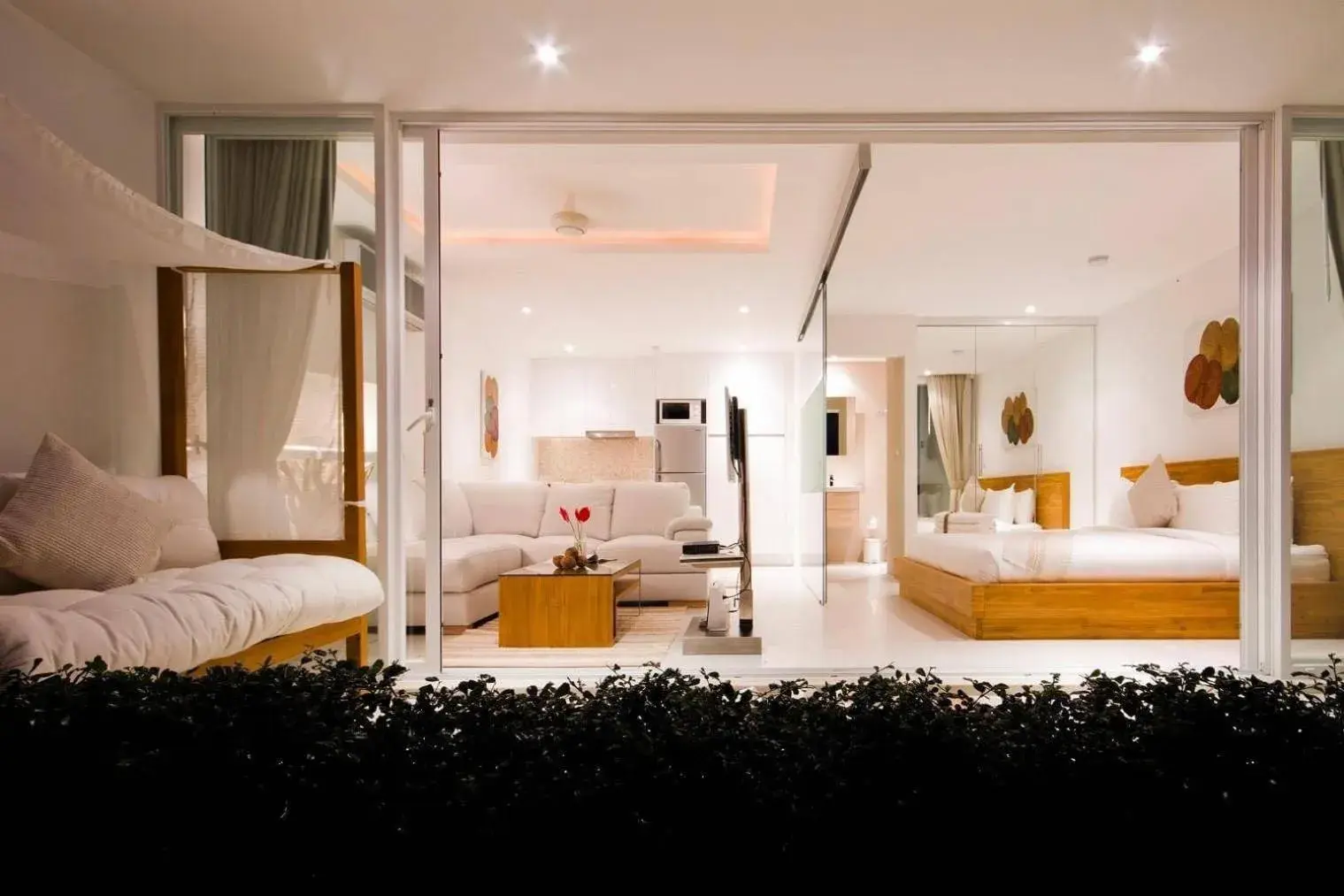Photo of the whole room, Bed in Code Samui Hotel Photo of the whole room, Bed in Code Samui Hotel