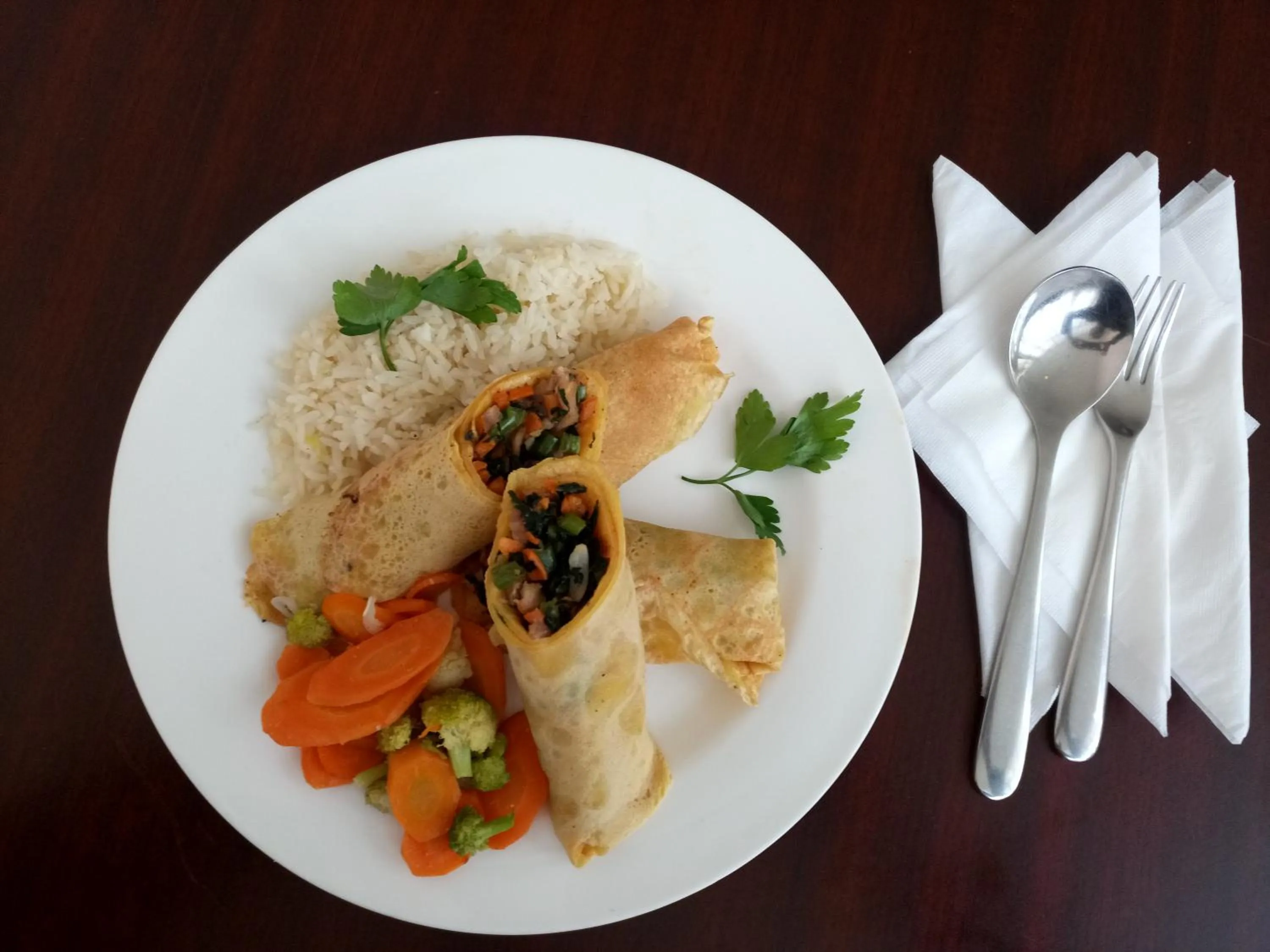 Breakfast in Sherar Addis Hotel