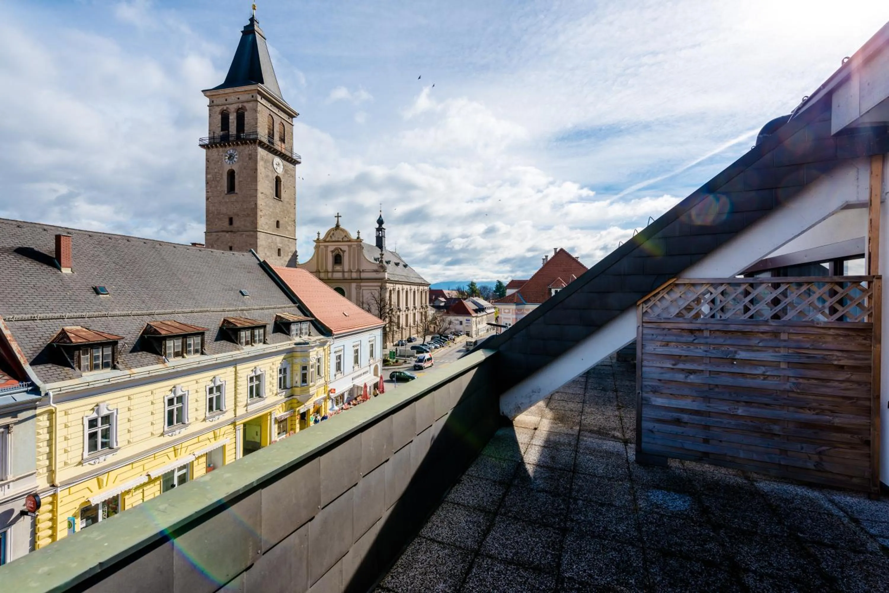 City view in Stadthotel Schwerterbräu