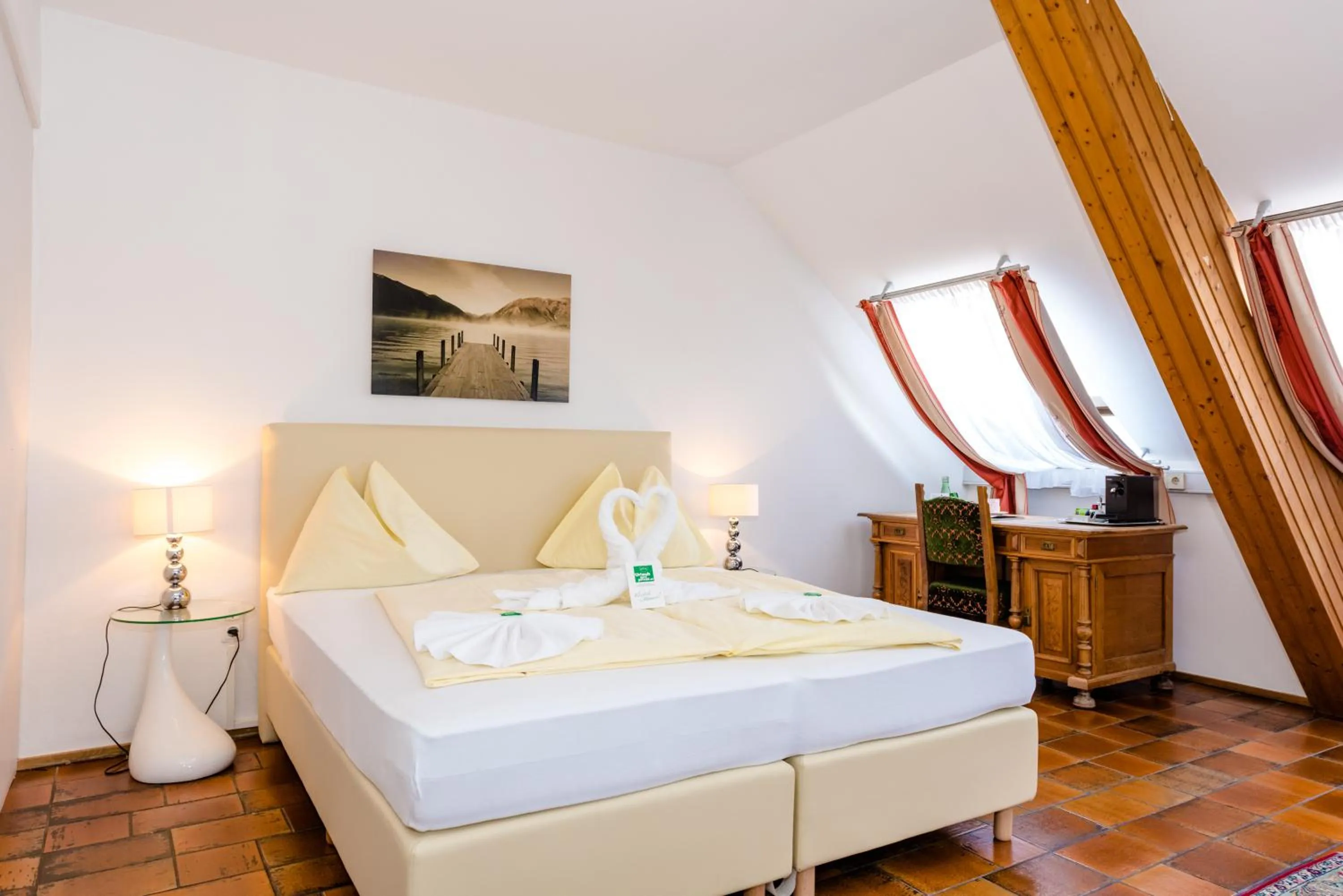 Bed in Stadthotel Schwerterbräu