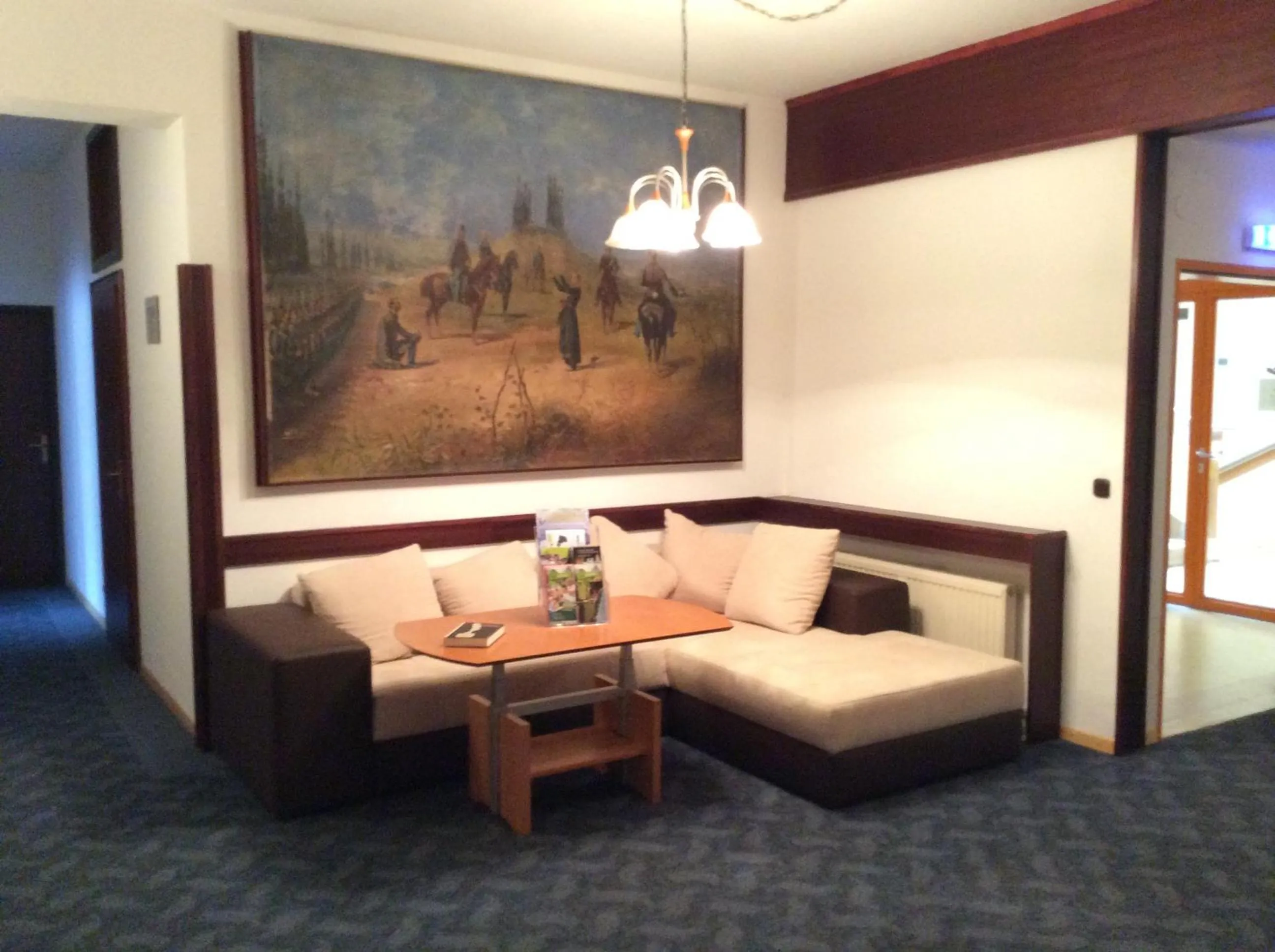 Seating area in Stadthotel Schwerterbräu