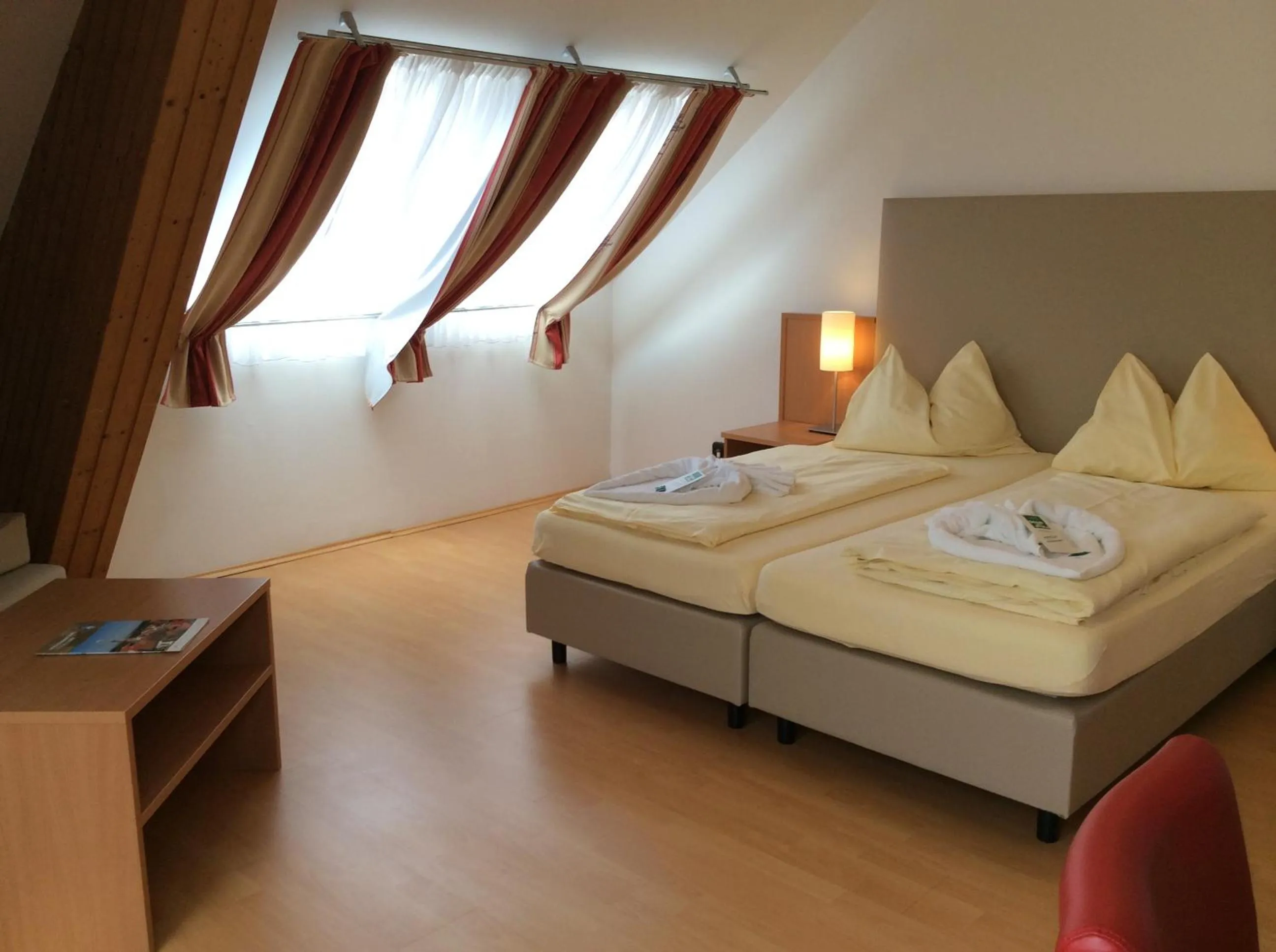 Bed in Stadthotel Schwerterbräu