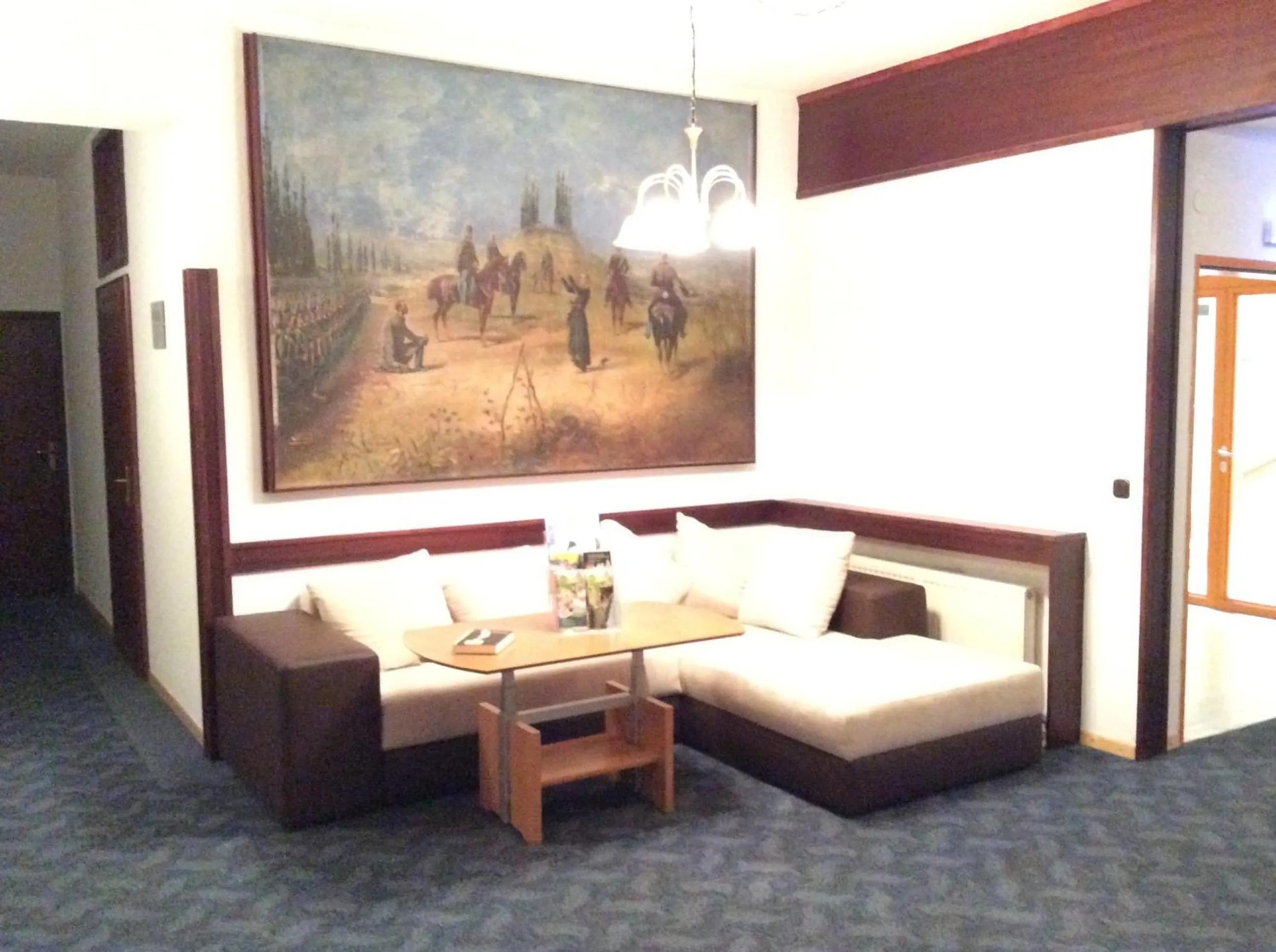 Seating area in Stadthotel Schwerterbräu