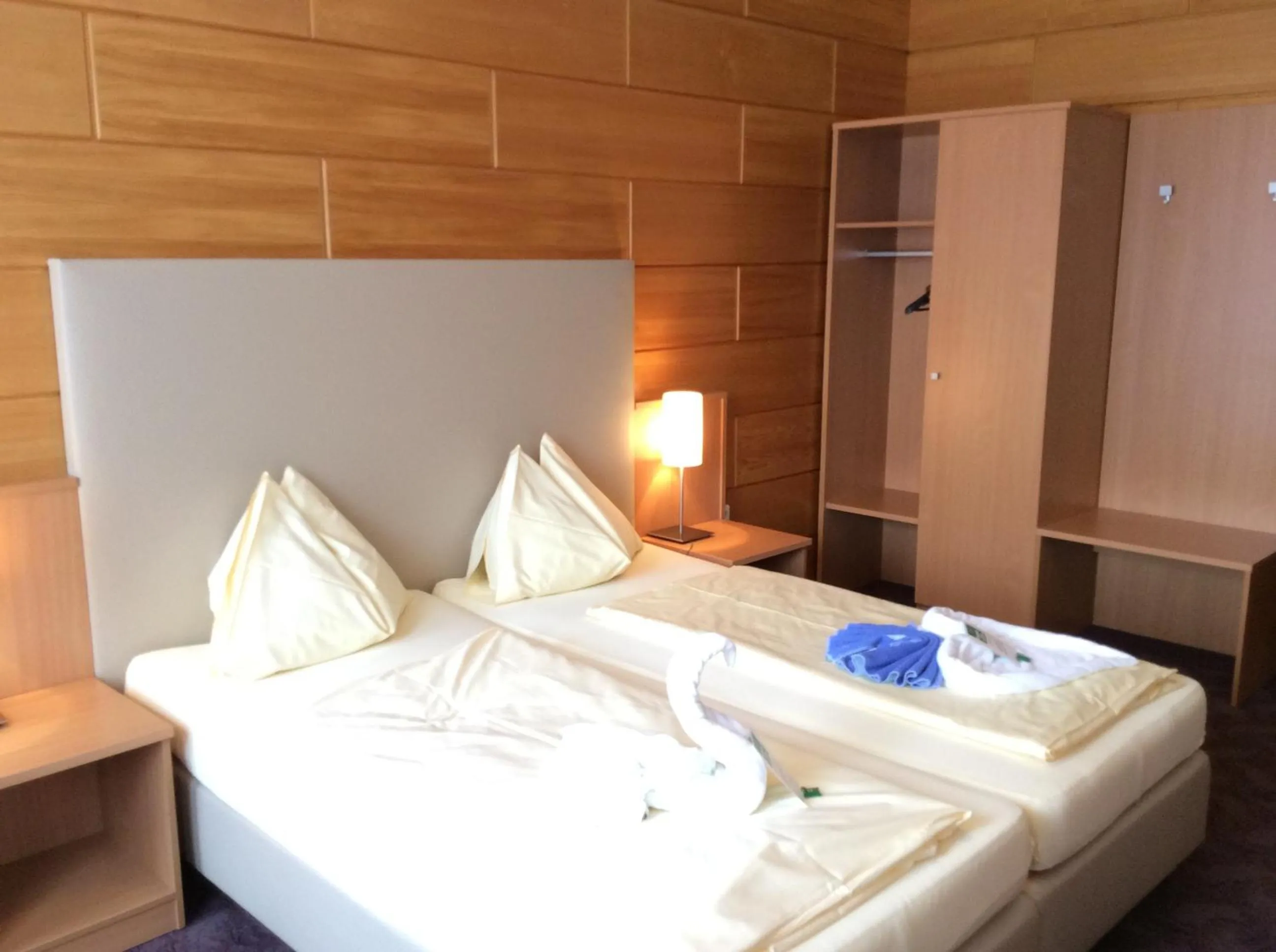 Bed in Stadthotel Schwerterbräu