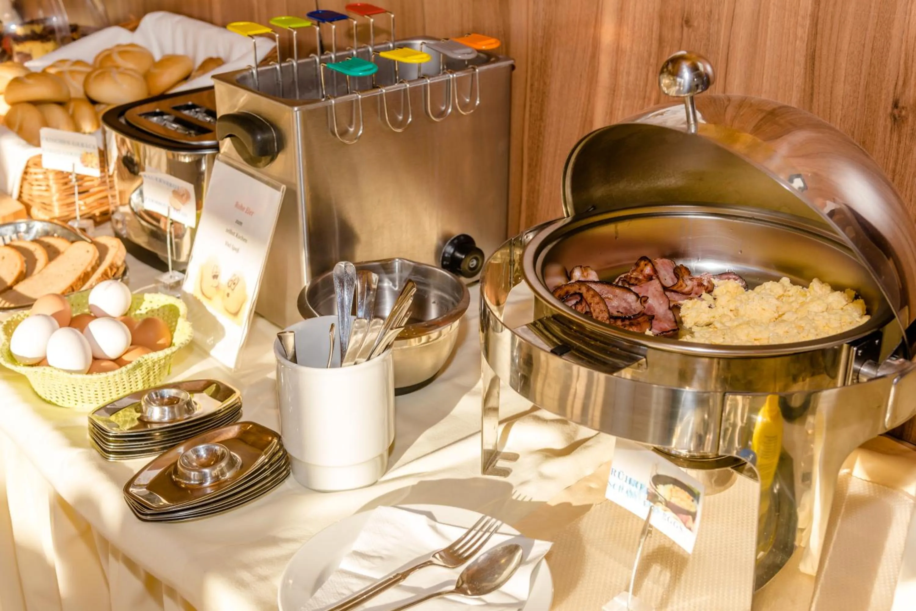 Food and drinks in Stadthotel Schwerterbräu