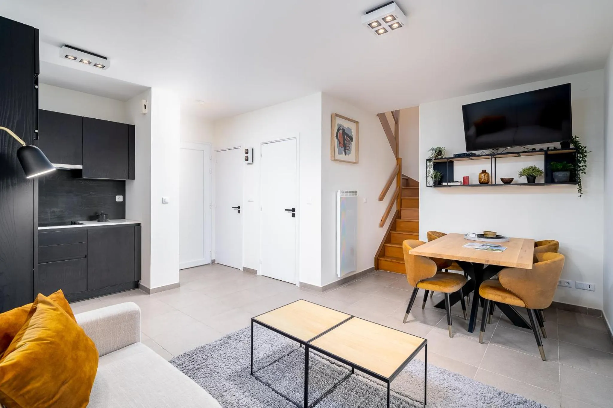 Living room in Evancy Equihen-Plage