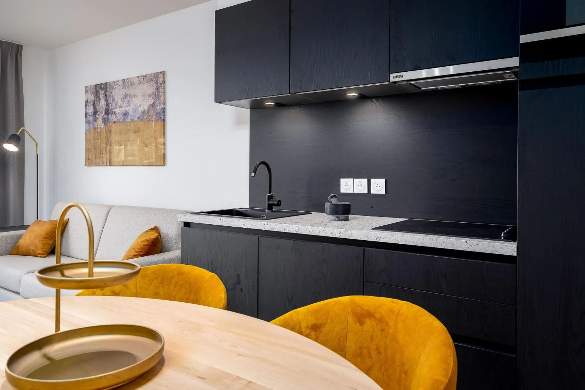 Kitchen or kitchenette in Evancy Equihen-Plage