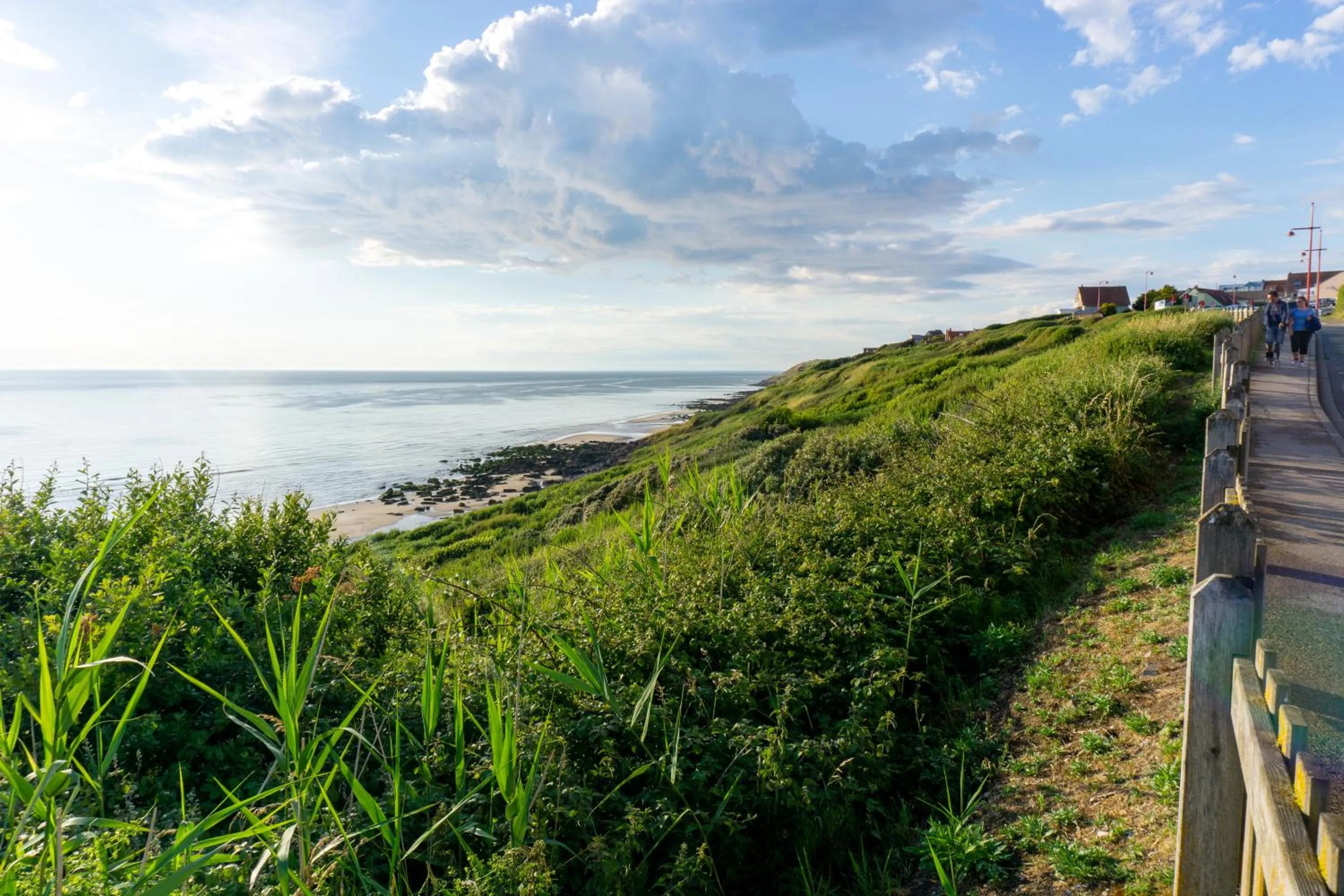 Natural landscape in Evancy Equihen-Plage