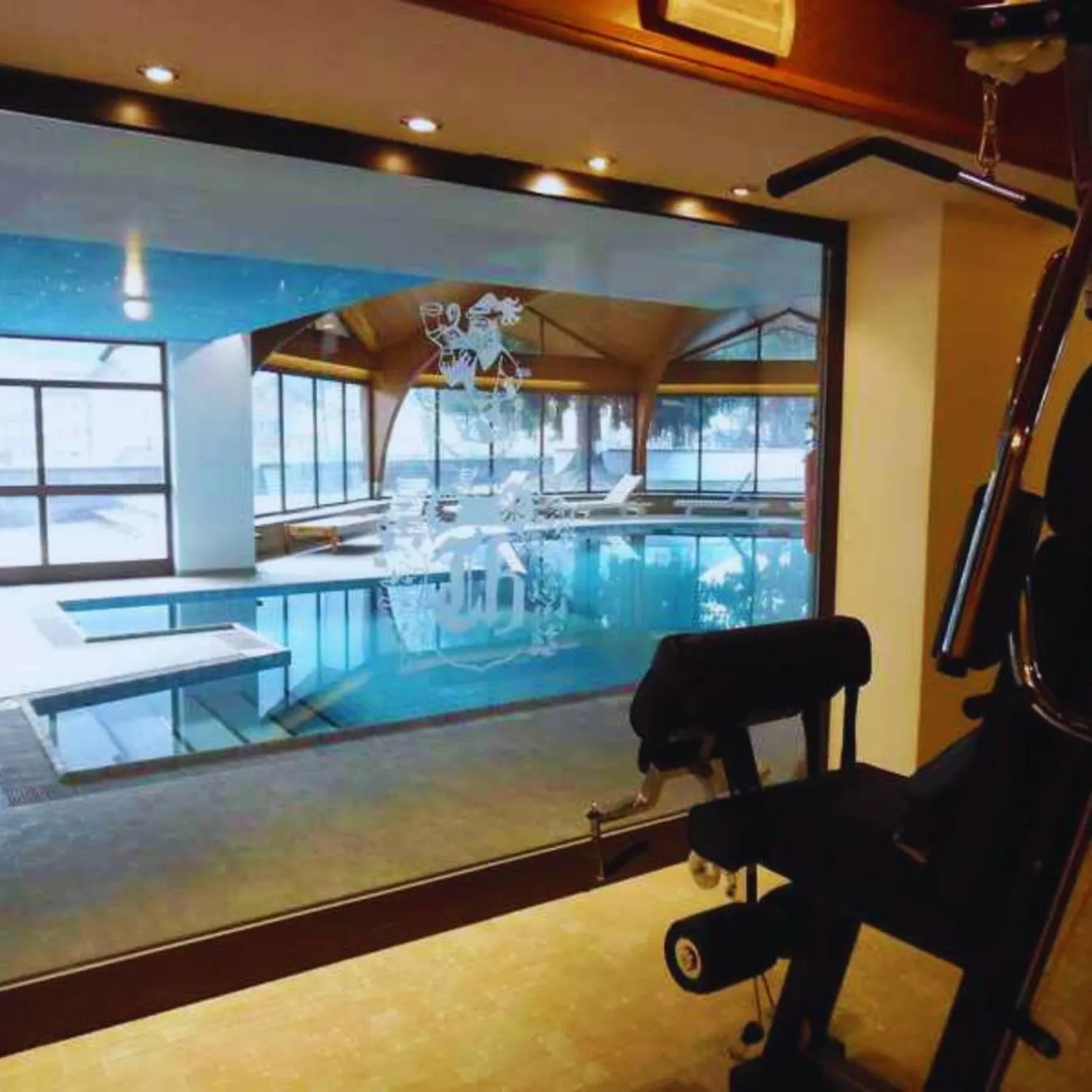 Fitness centre/facilities in Hotel Trento
