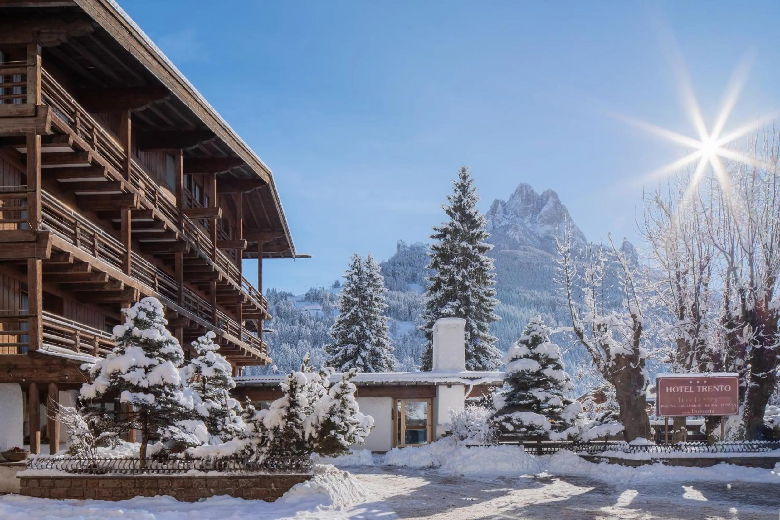 Property building in Hotel Trento