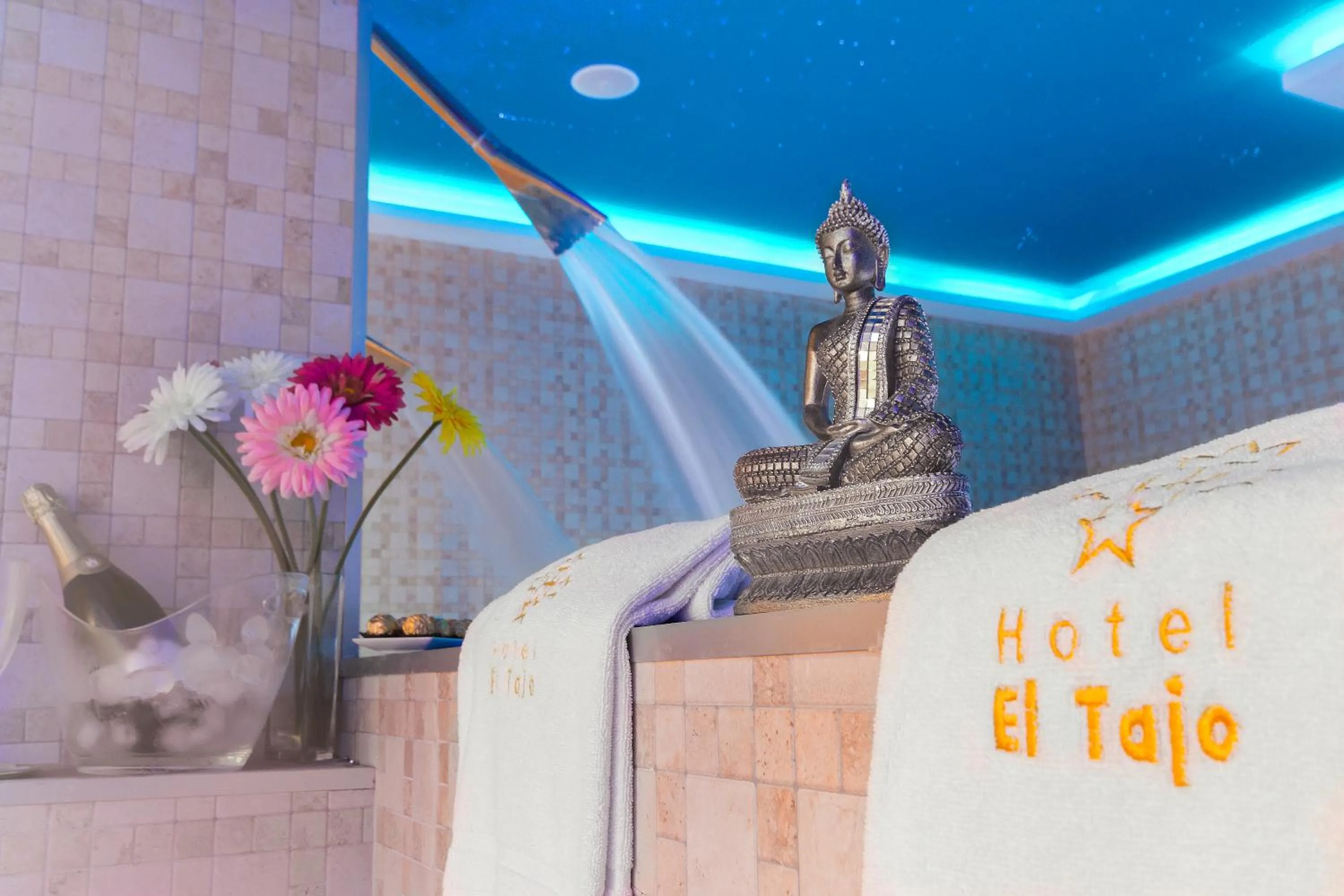 Spa and wellness centre/facilities in Hotel El Tajo & SPA