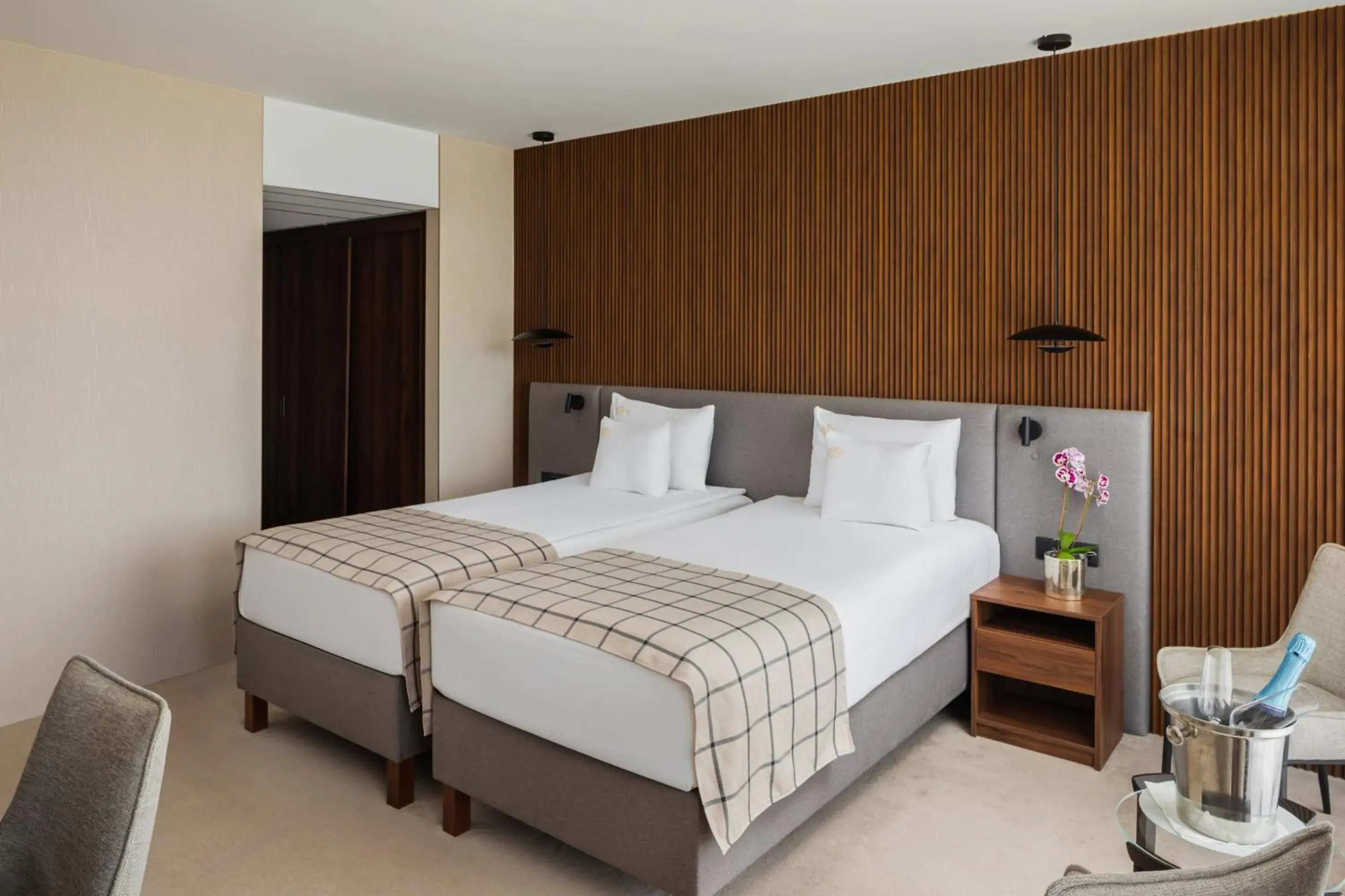 Superior Double or Twin Room with Danube View in Silvanus Hotel Superior Double or Twin Room with Danube View in Silvanus Hotel