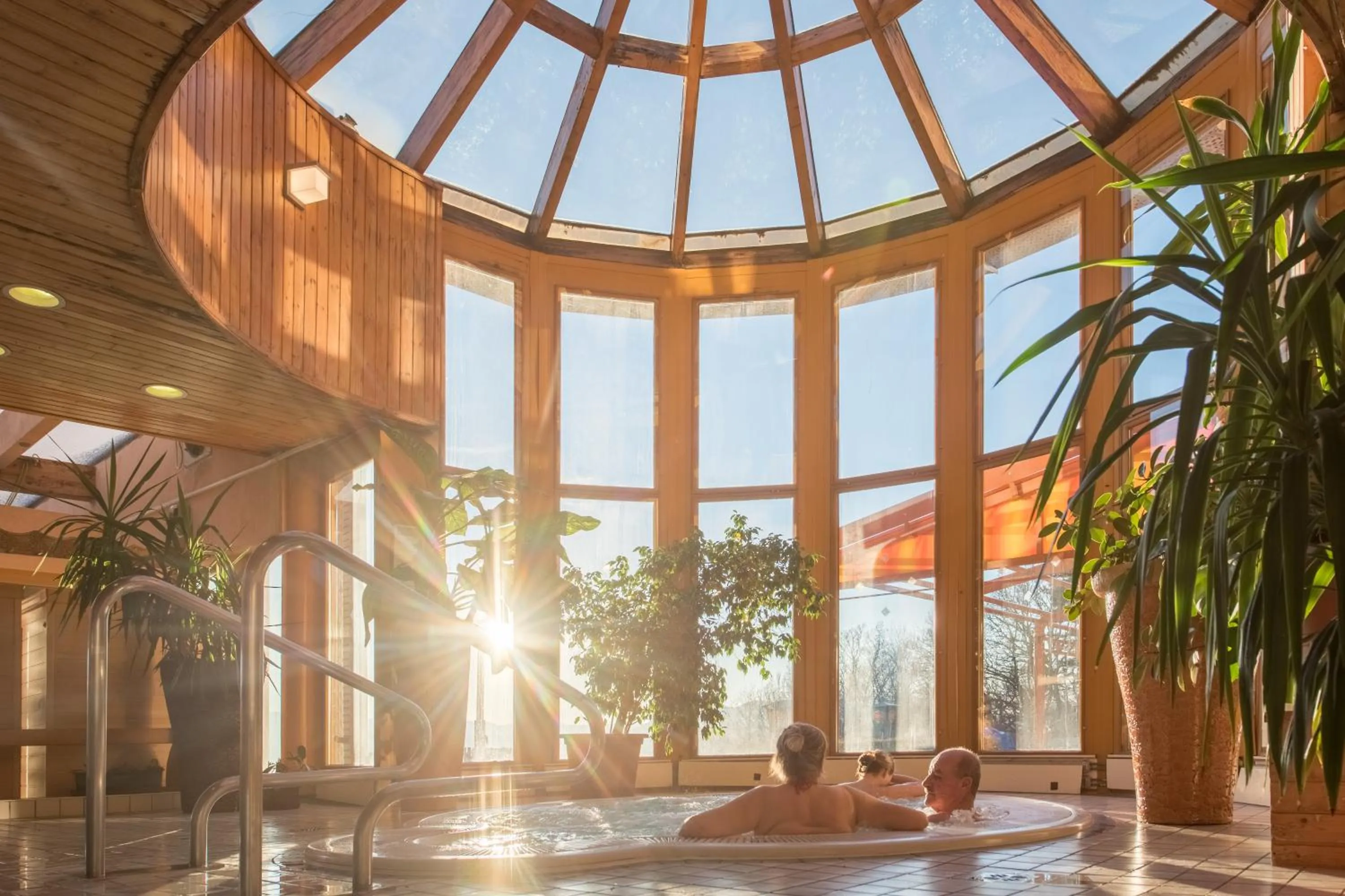 Swimming pool in Silvanus Hotel