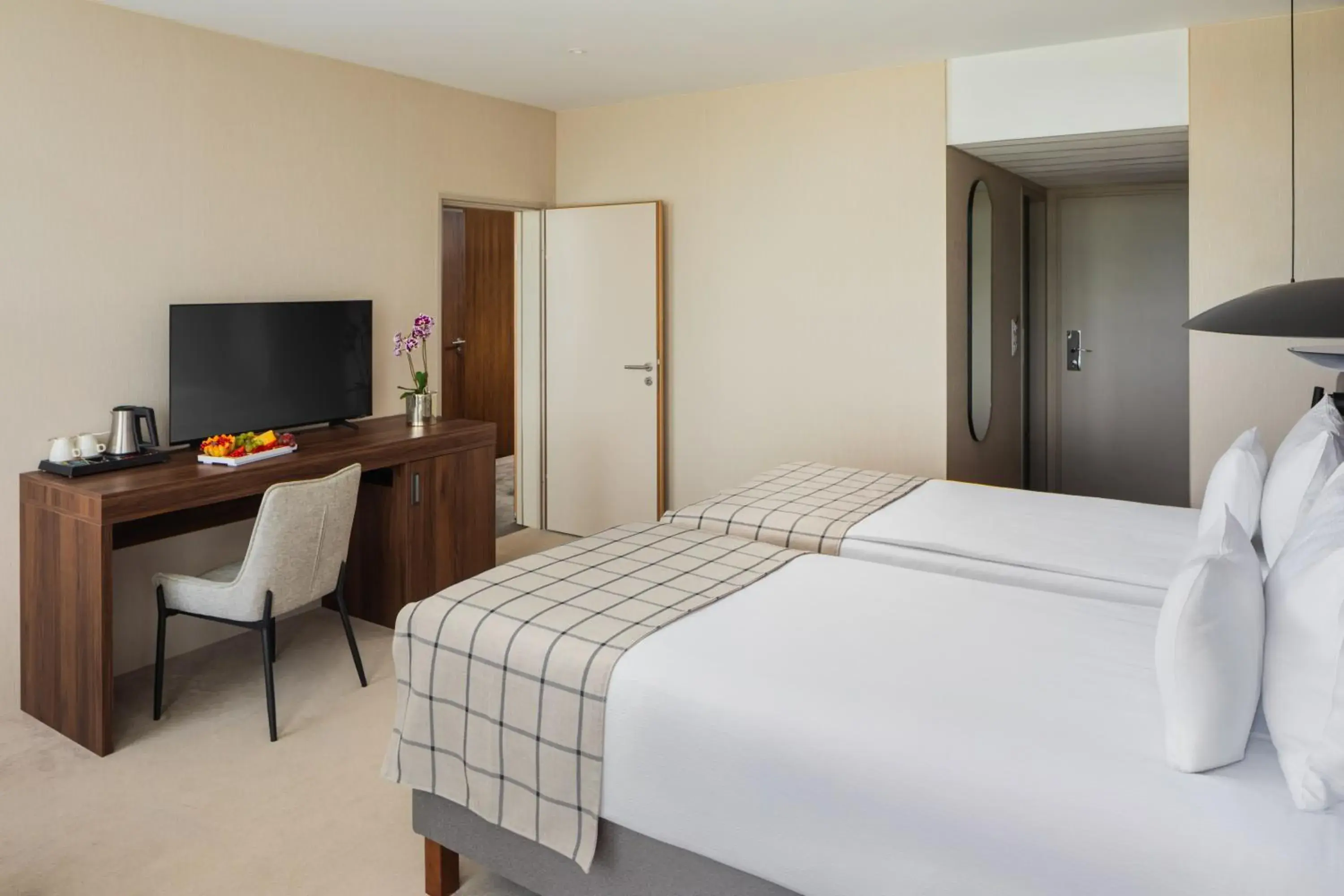Superior Double or Twin Room with Danube View in Silvanus Hotel Superior Double or Twin Room with Danube View in Silvanus Hotel