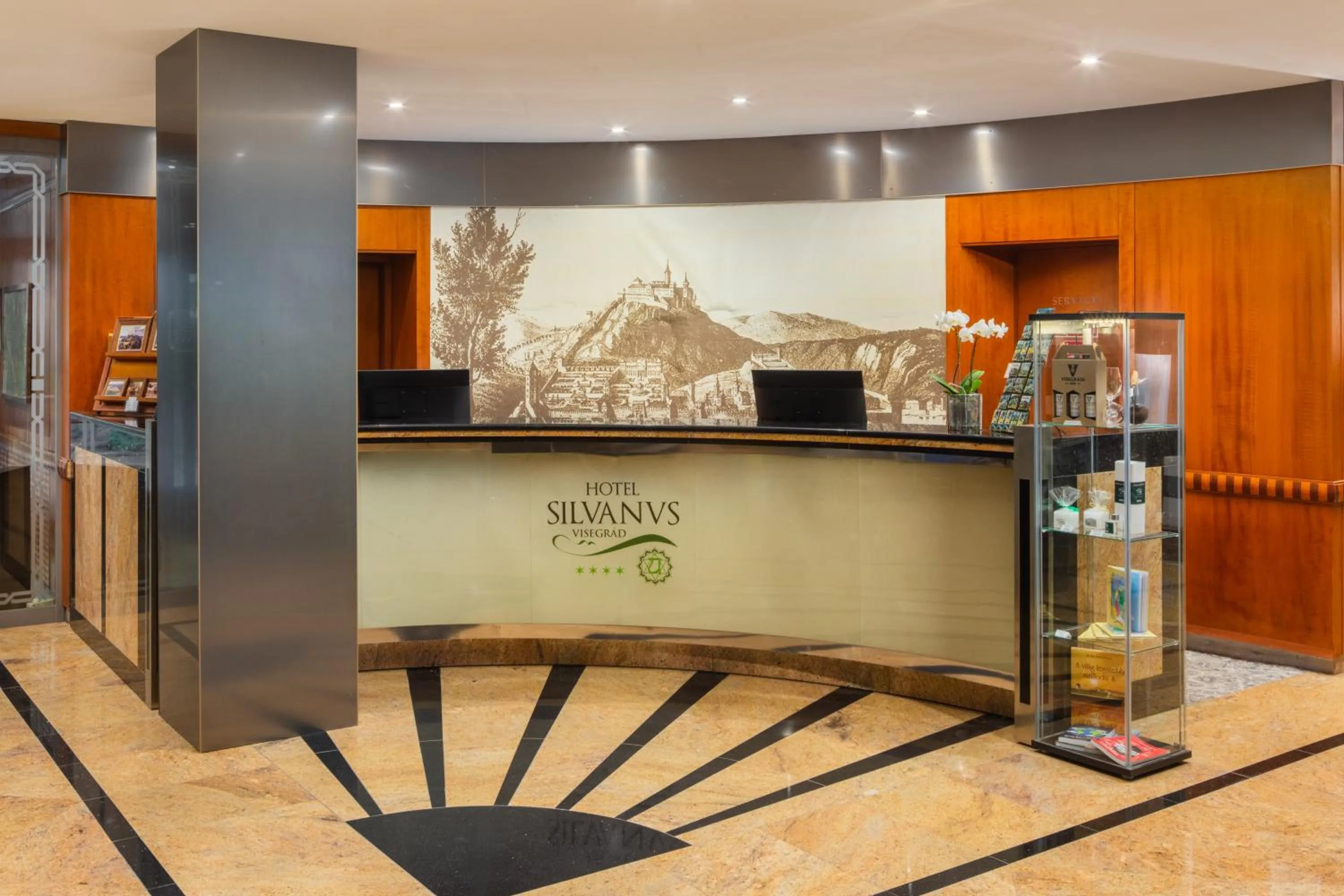 Lobby or reception in Silvanus Hotel