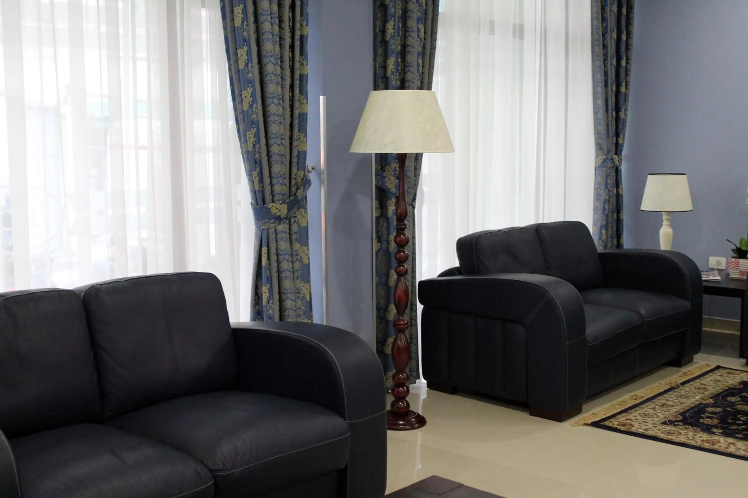 Seating area in Capital Tirana Hotel Bruçi