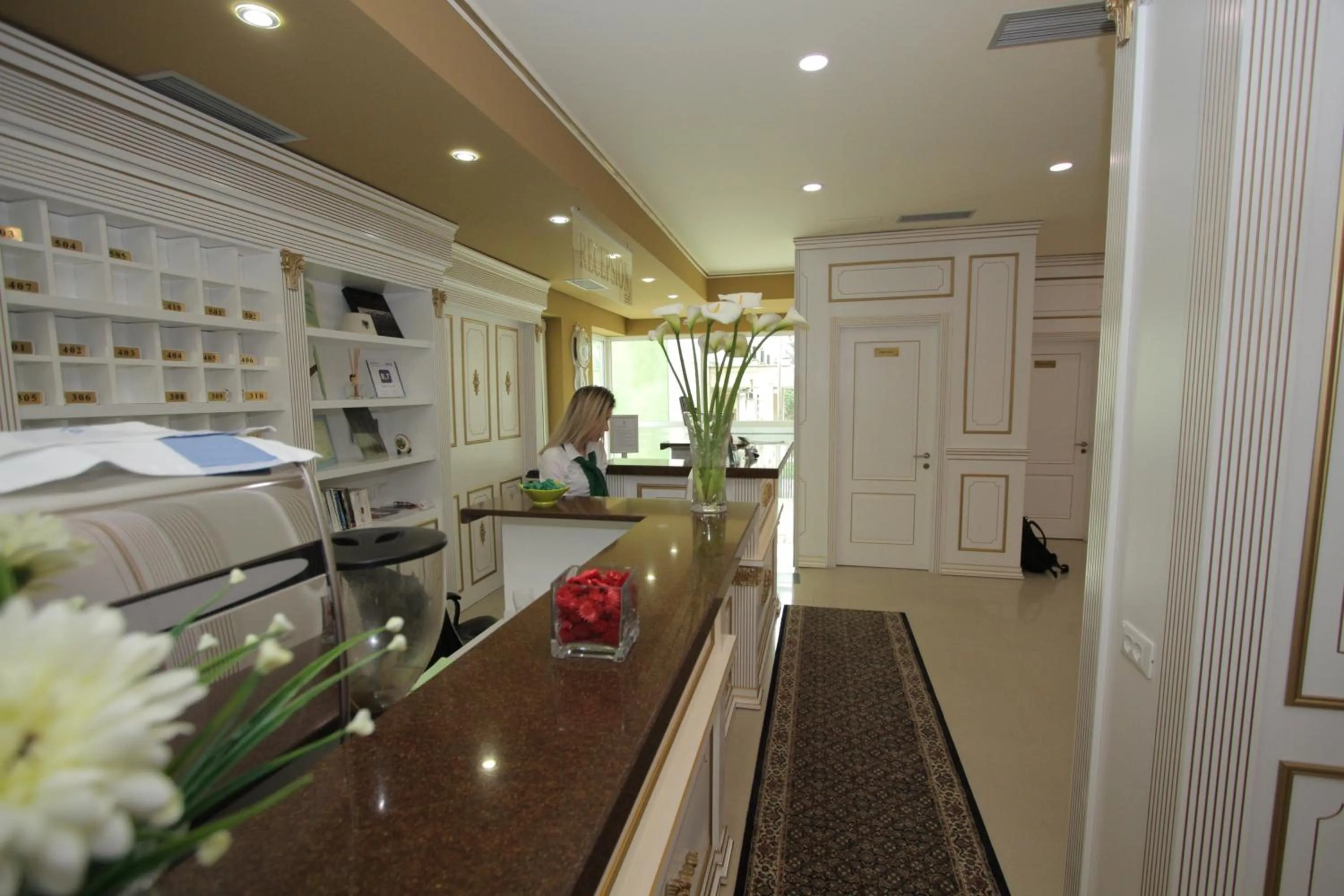 Living room in Capital Tirana Hotel Bruçi