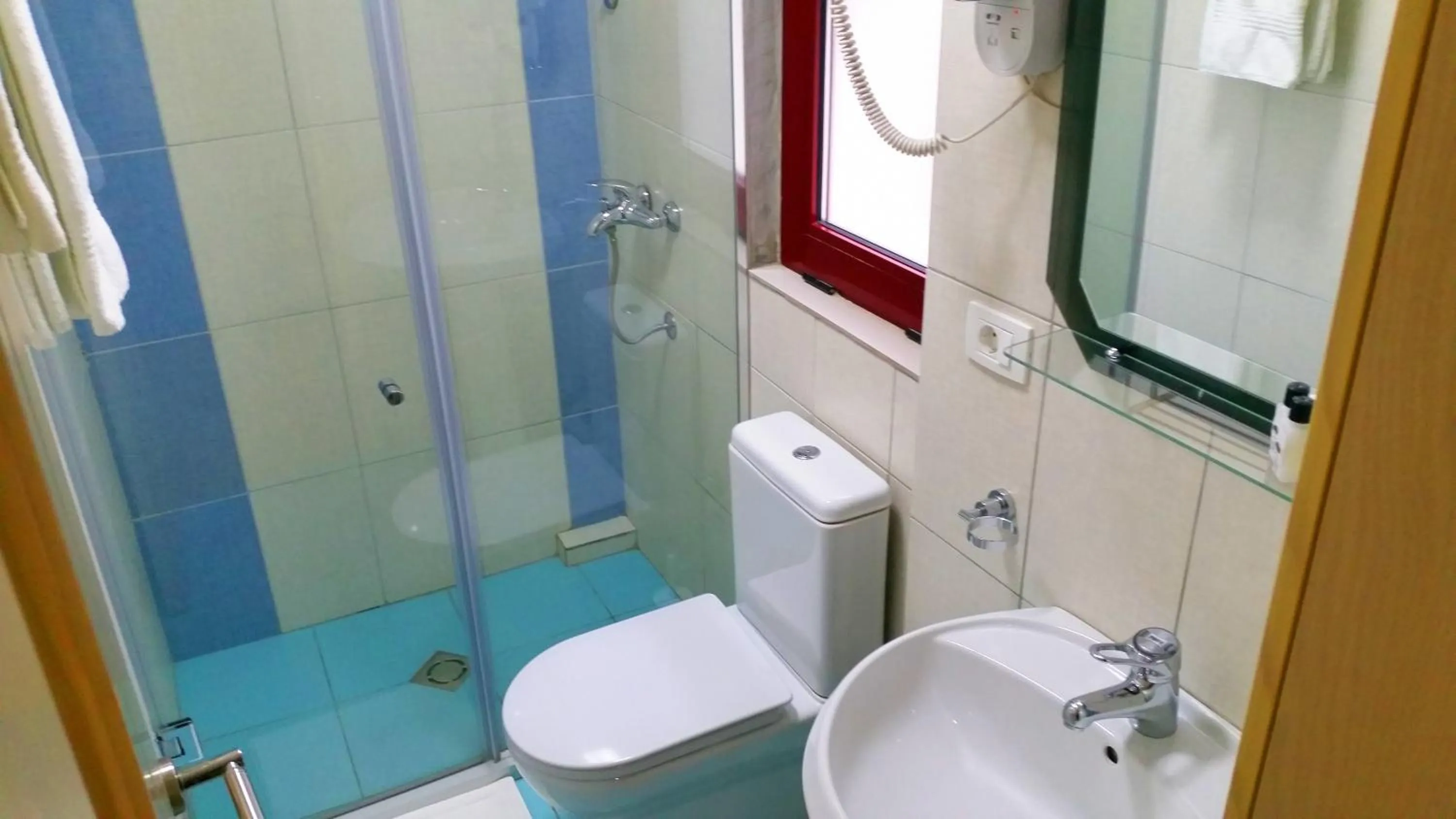 Bathroom in Capital Tirana Hotel Bruçi