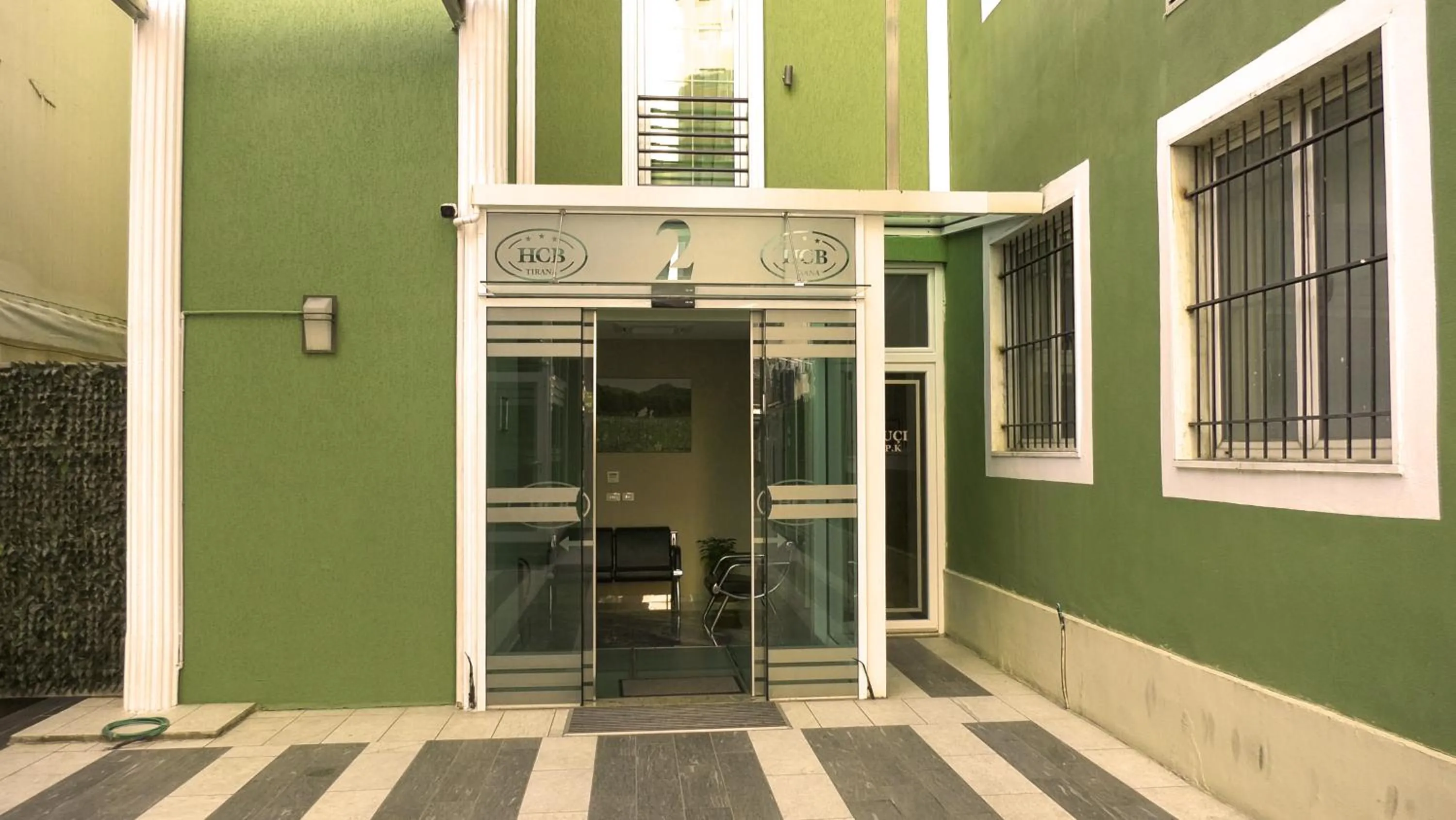 Patio in Capital Tirana Hotel Bruçi