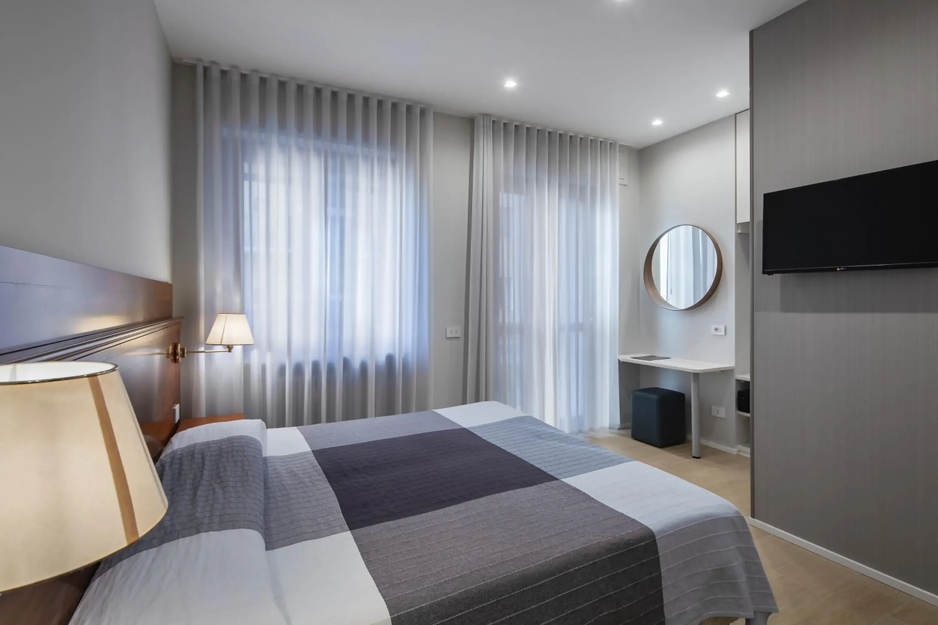 Bed in Hotel Excelsior Pavia Bed in Hotel Excelsior Pavia