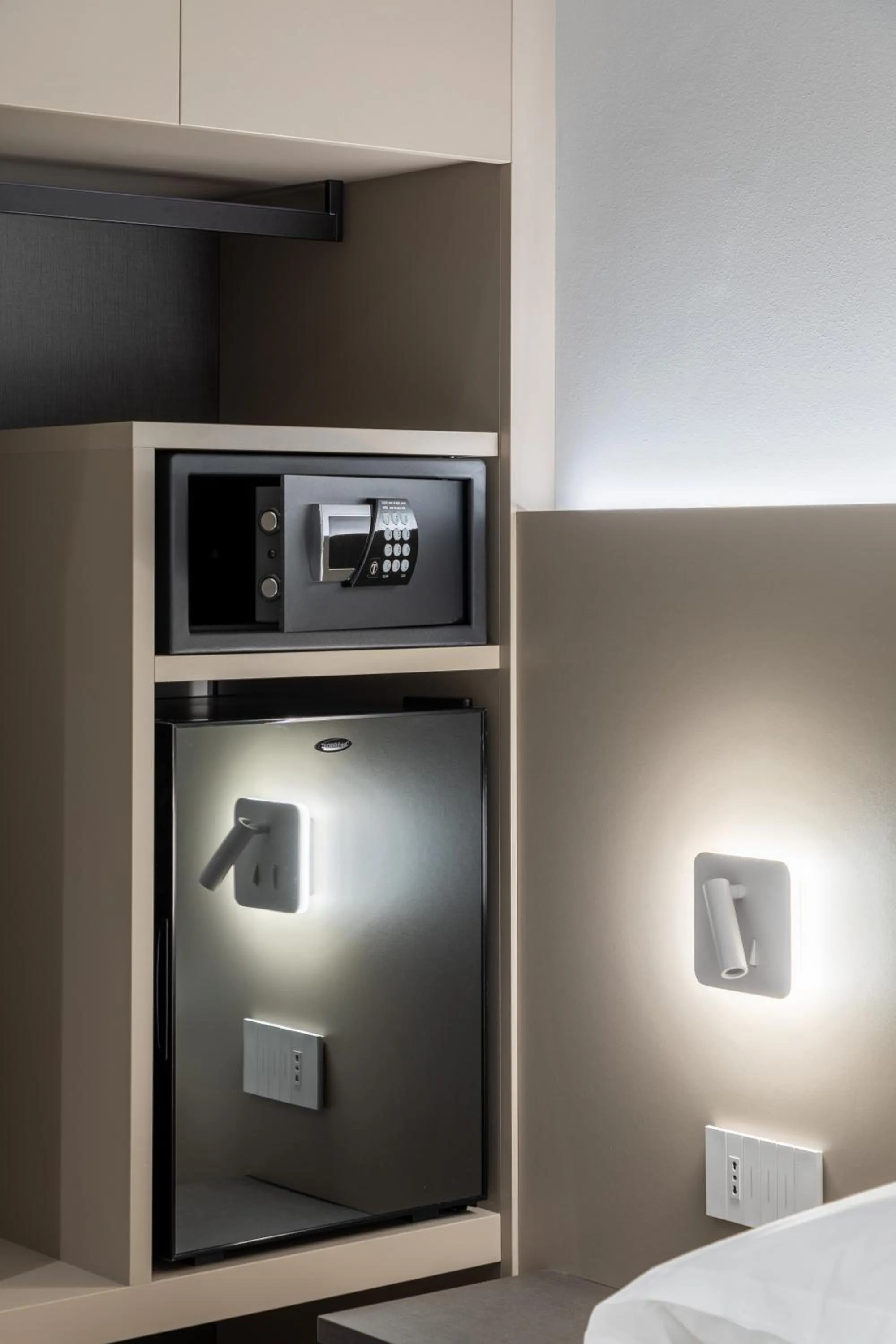 Bed in Hotel Excelsior Pavia