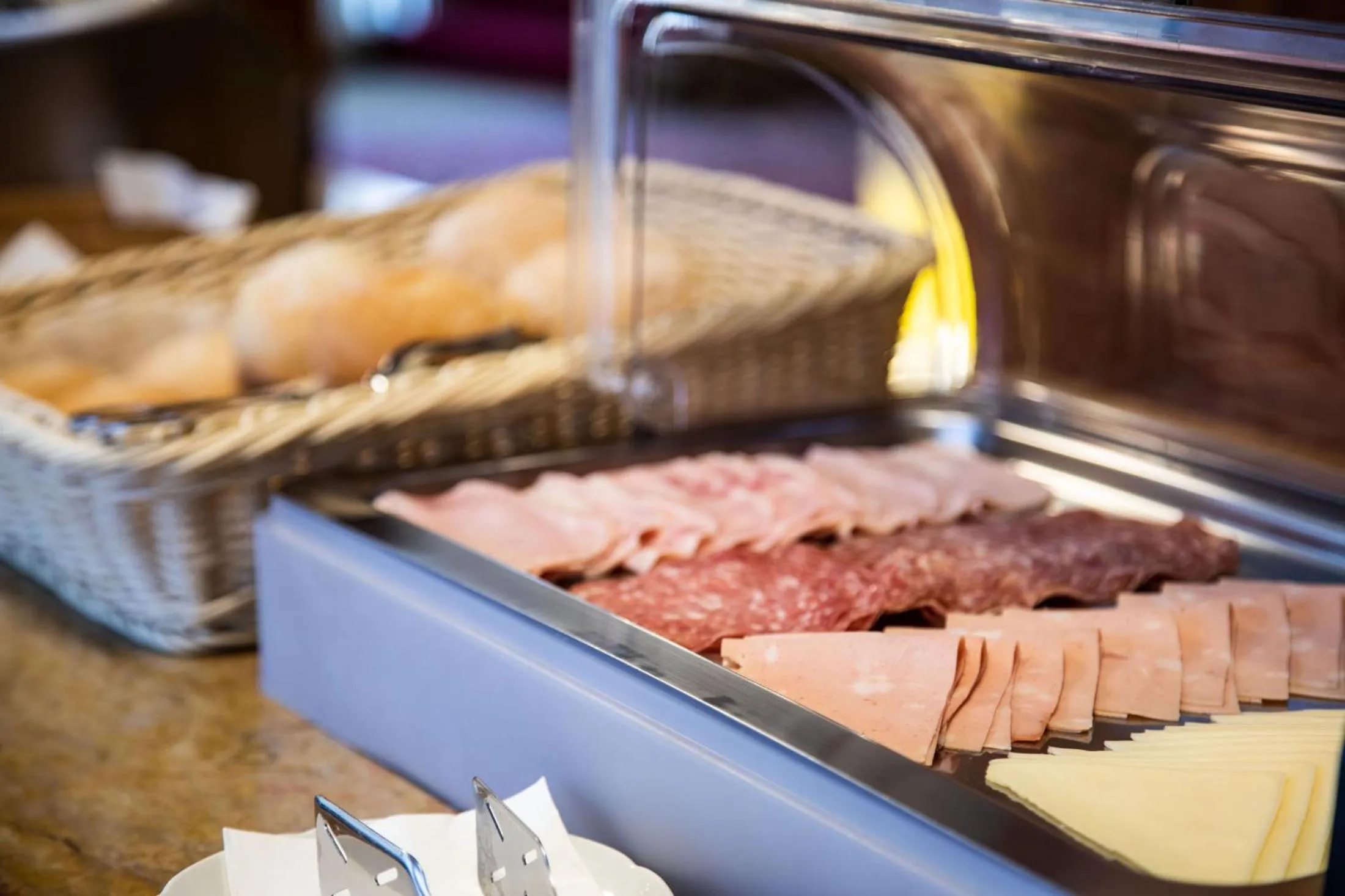 Food close-up in Hotel Excelsior Pavia