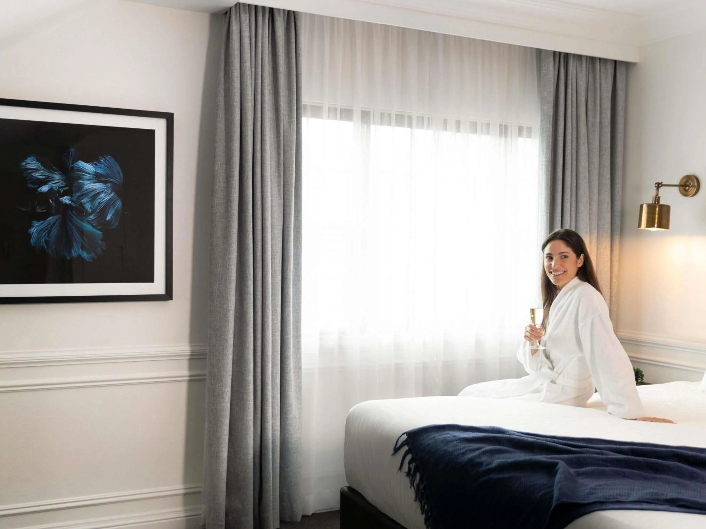 Bedroom, Bed in Peppers The Hills Lodge