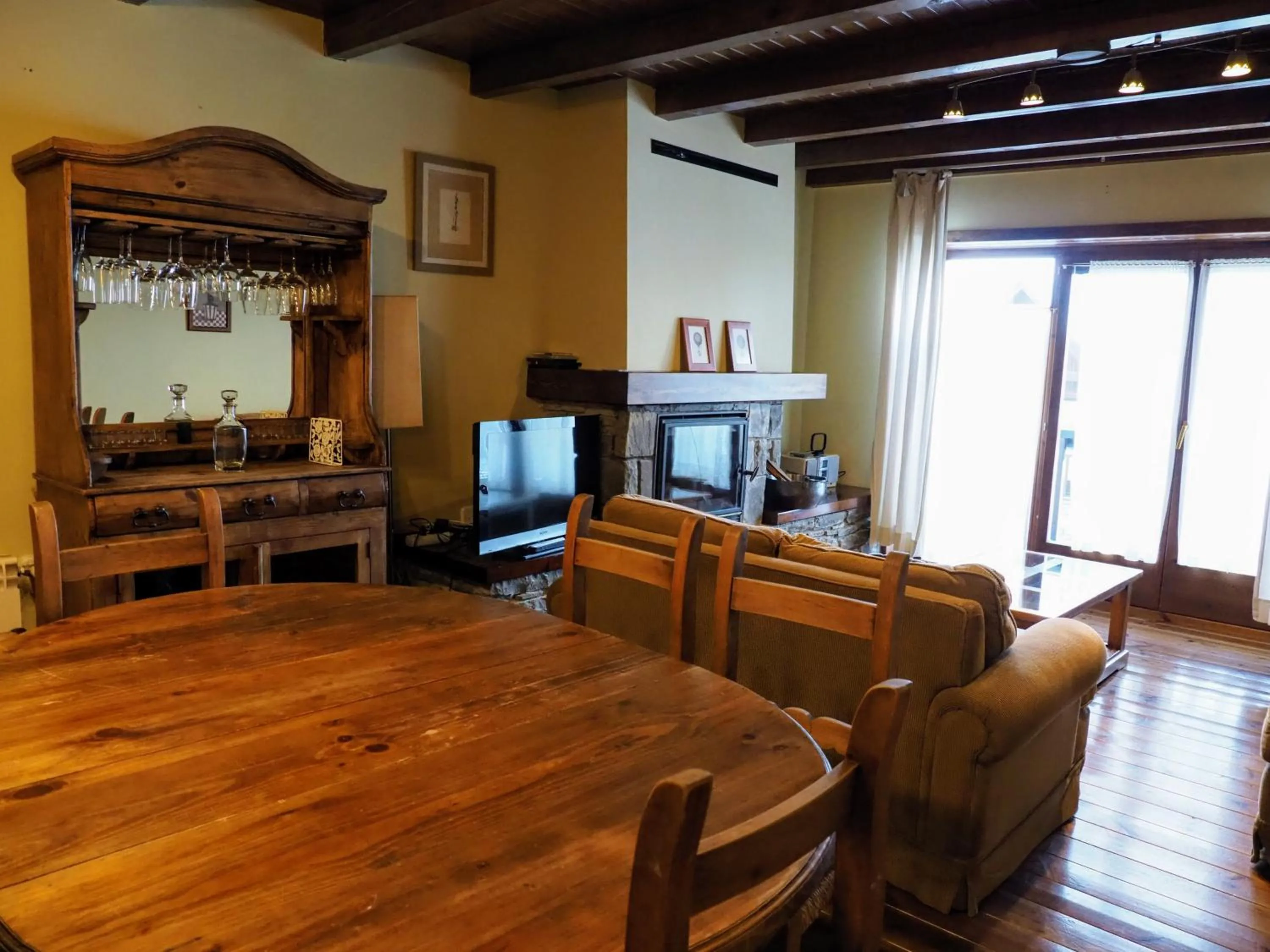 Living room in Baqueira Apartamentos Cota 1700 a pie de pistas