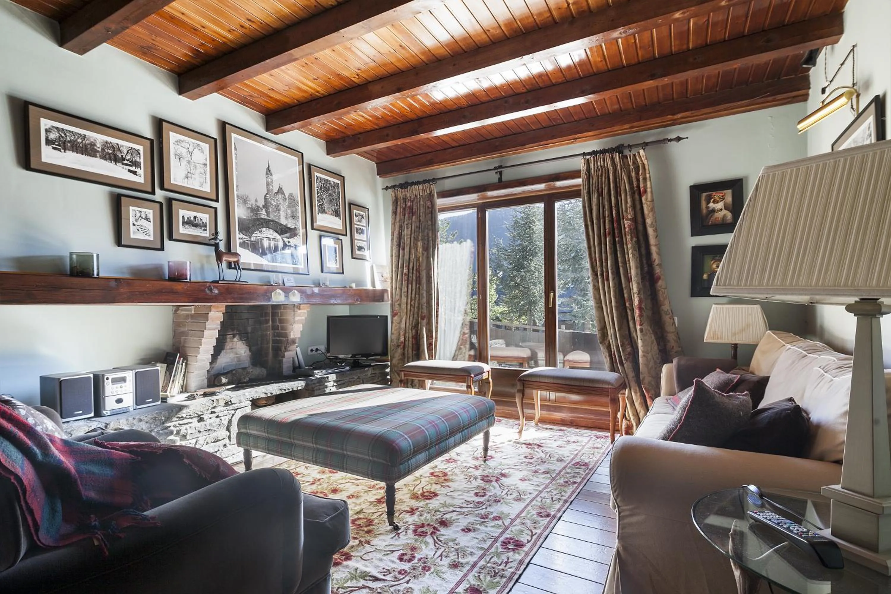 Living room in Baqueira Apartamentos Cota 1700 a pie de pistas