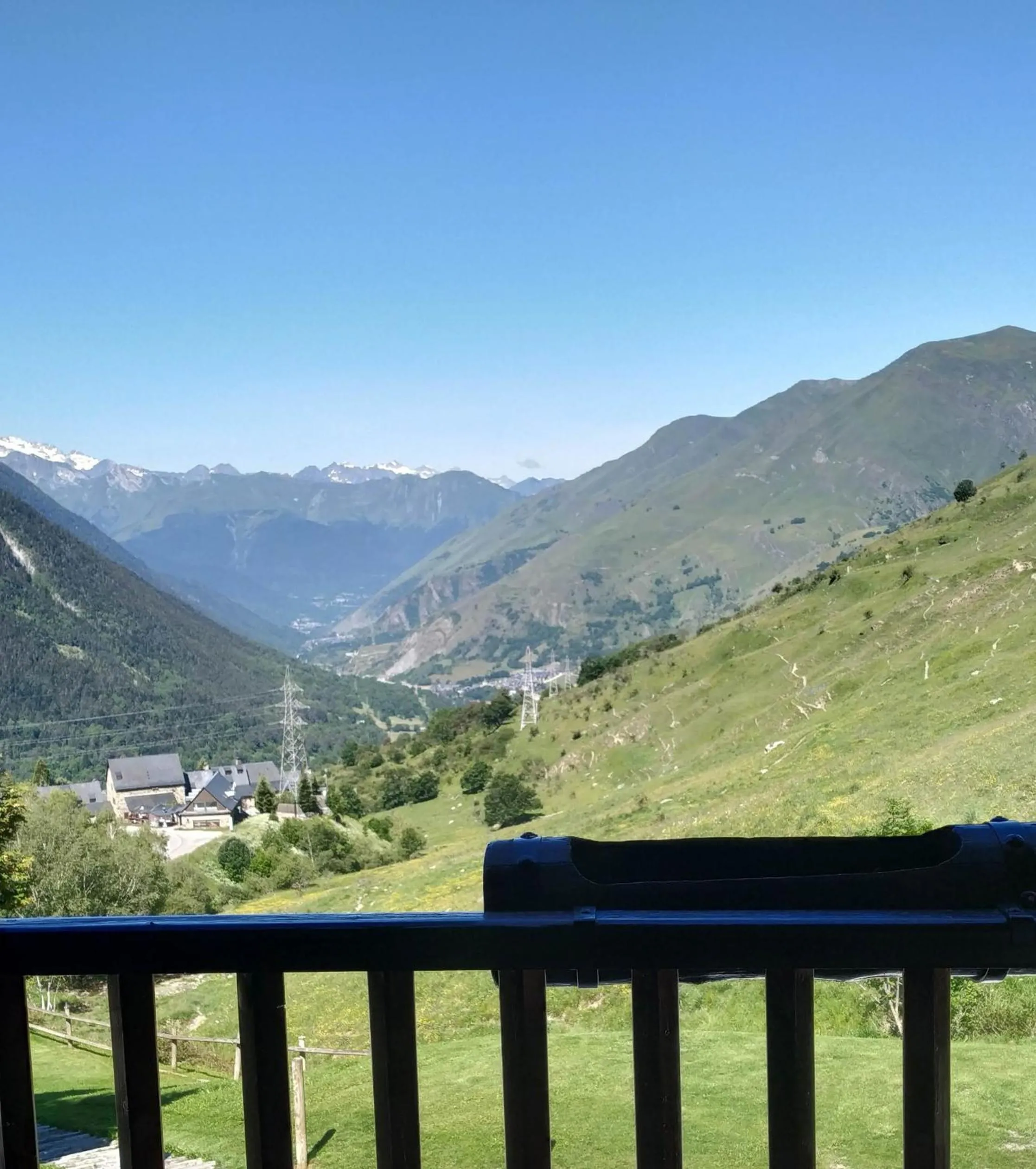 Balcony/Terrace in Baqueira Apartamentos Cota 1700 a pie de pistas