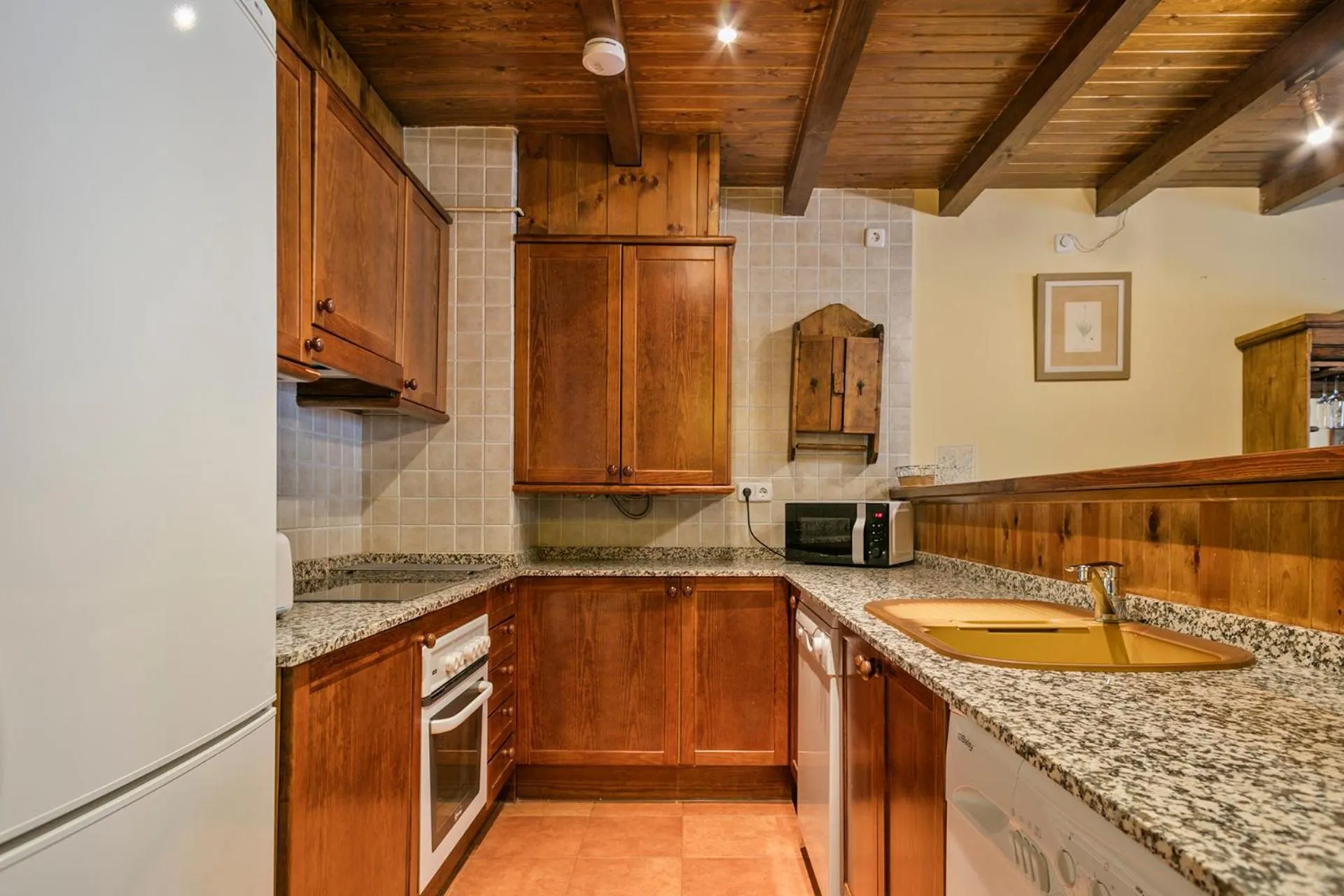 Kitchen or kitchenette in Baqueira Apartamentos Cota 1700 a pie de pistas